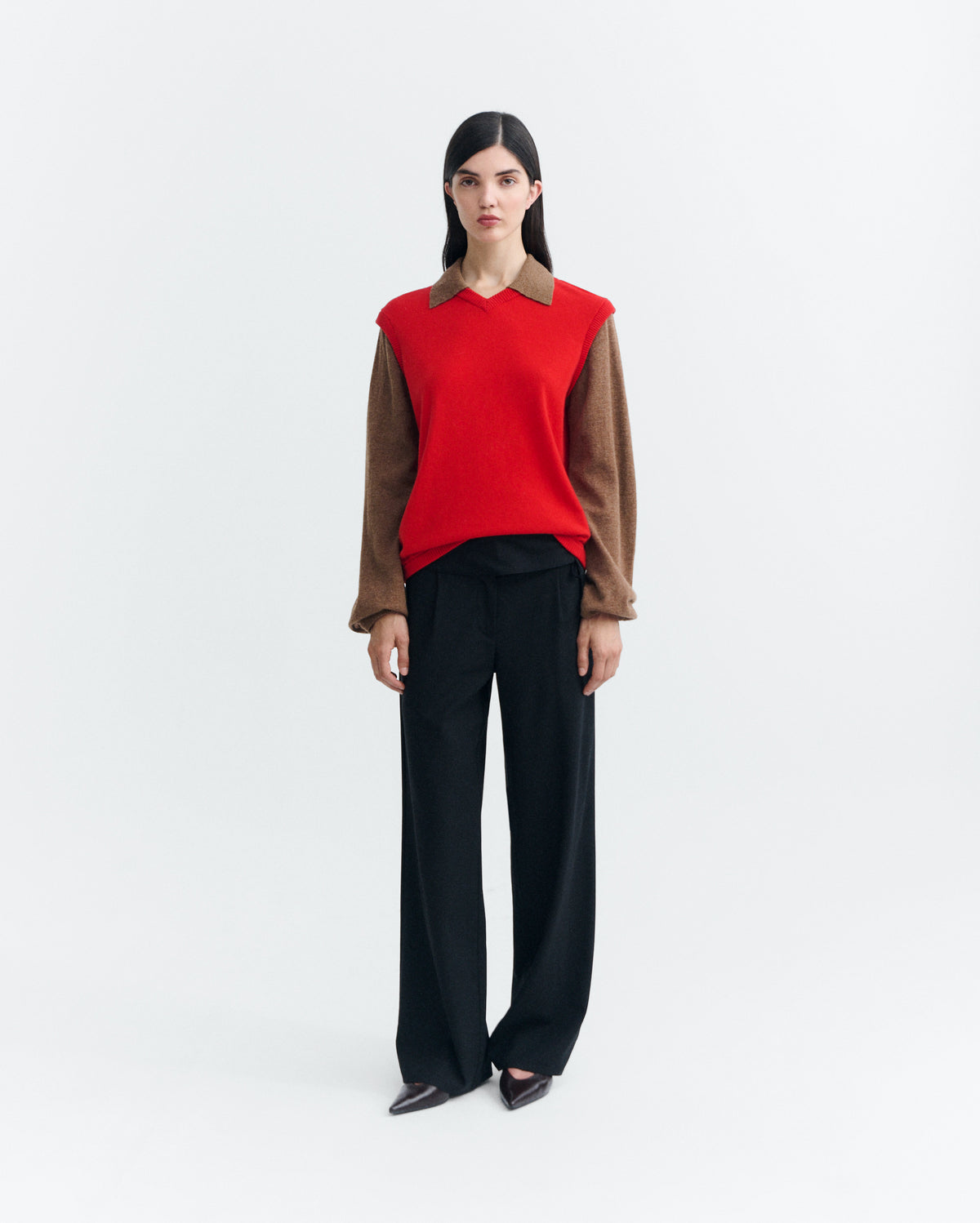 Jersey lana merino multicolor Khalida sostenible - 1
