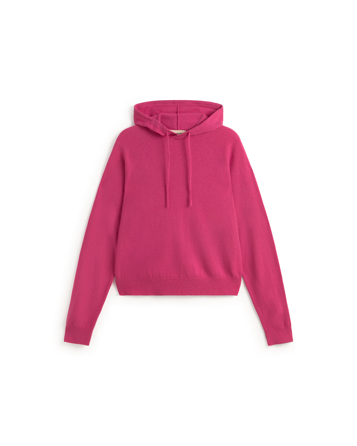 Hoodie lana merino Noura sostenible silueta - 1