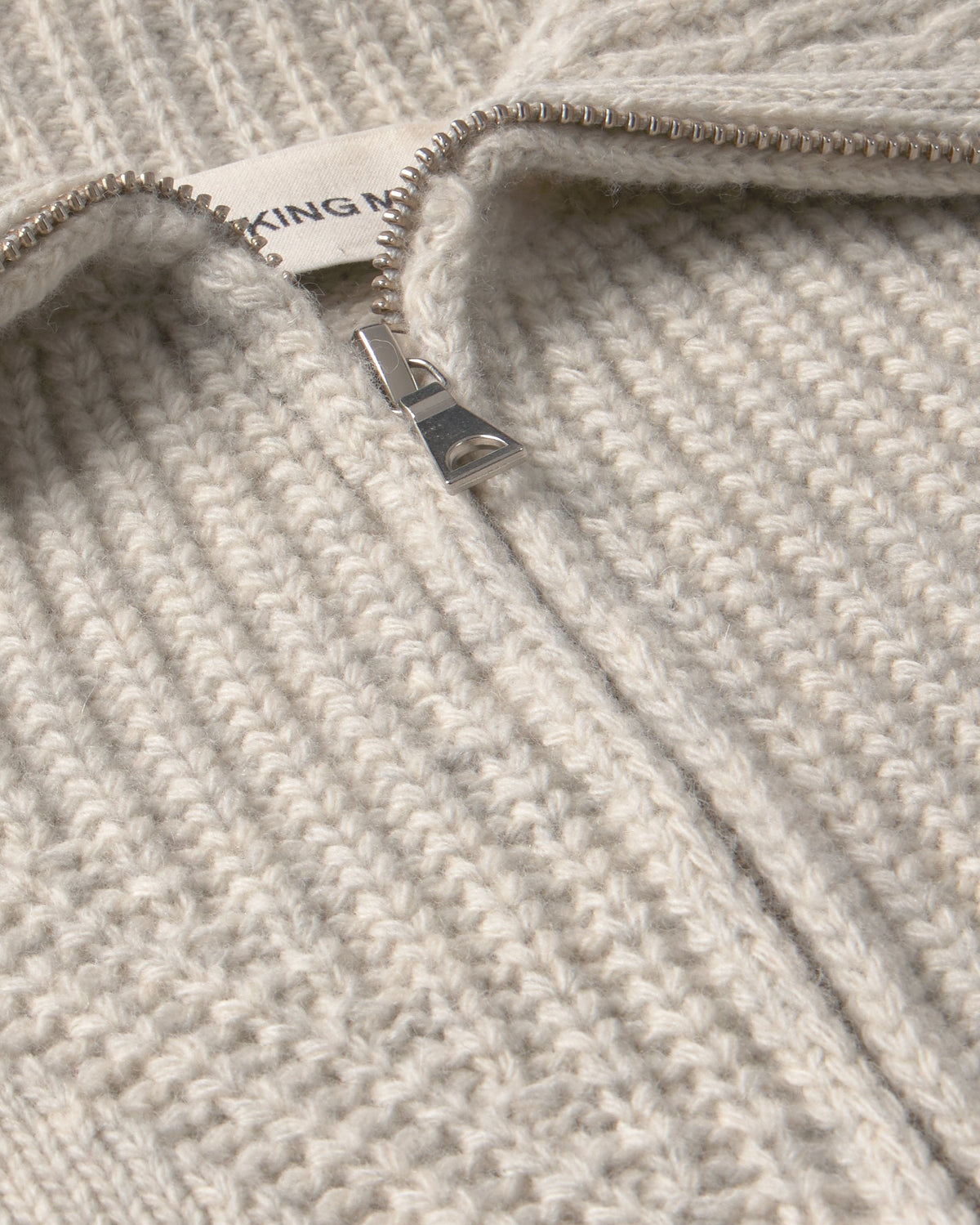 Jersey lana gris Tanit sostenible silueta - 2