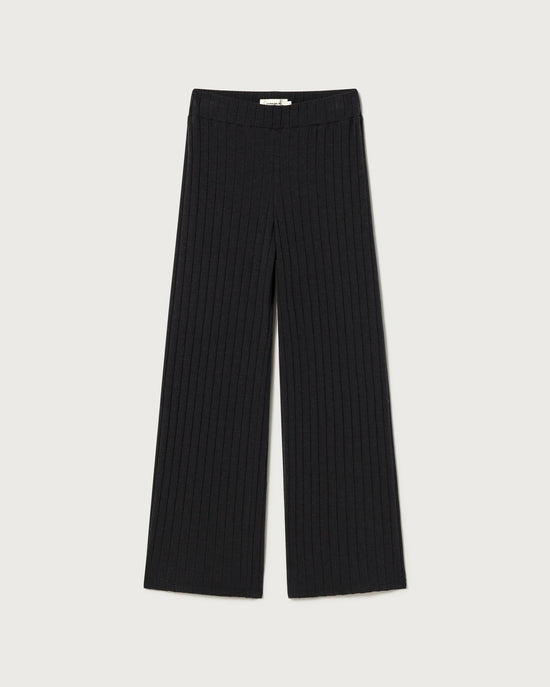 Black wool Dalia pants