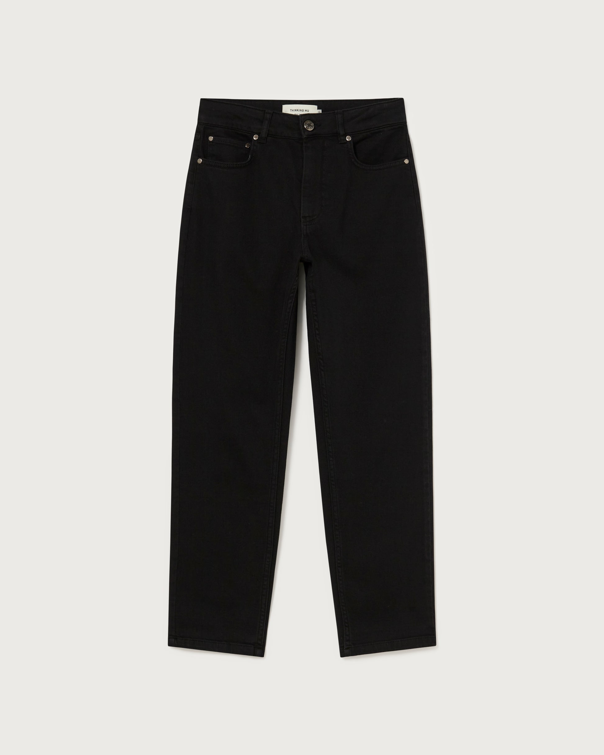 Pantalón negro Nele sostenible  - silueta 1