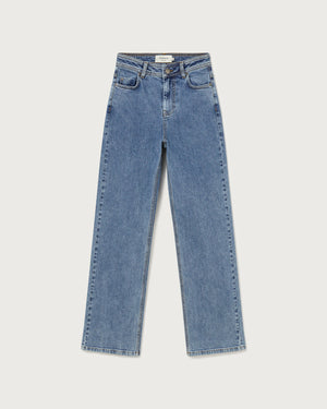 Pantalón light clean denim Theresa sostenible  - silueta 2