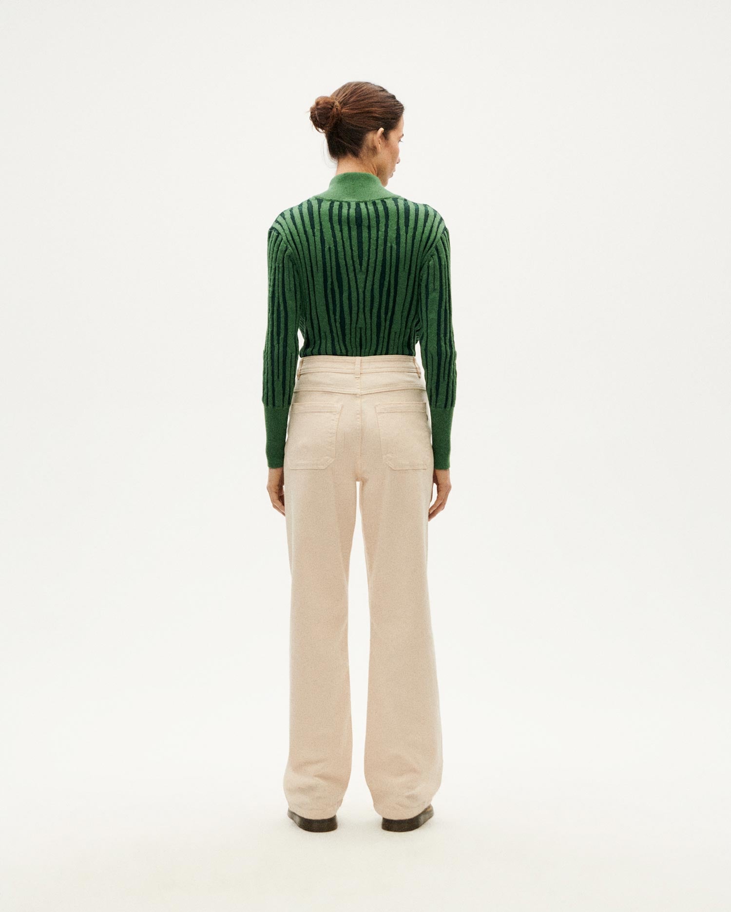 Pantalón crudo Theresa sostenible-3