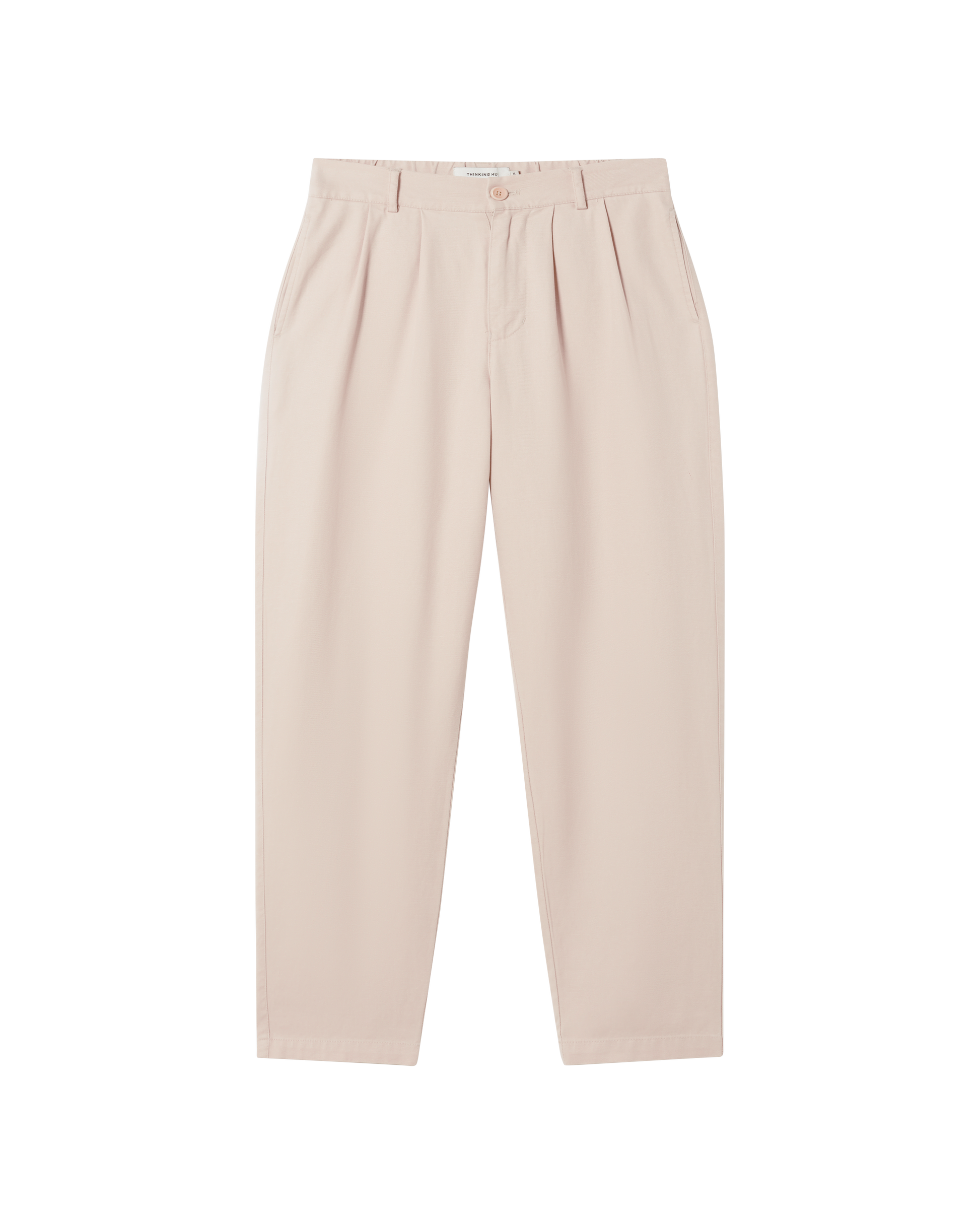 Pantalón crudo hemp Rina sostenible  - silueta 3