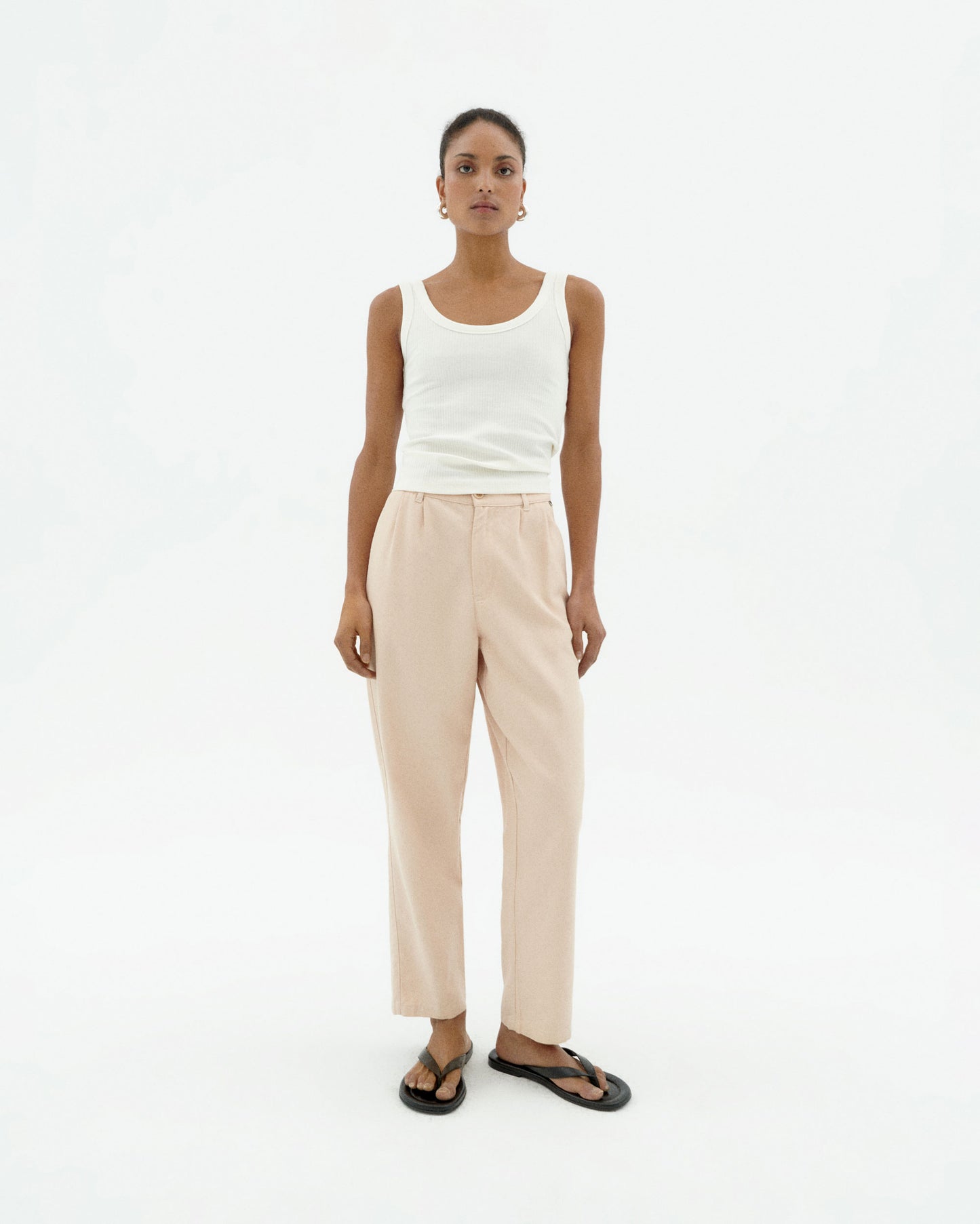 Pantalón crudo hemp Rina sostenible-2