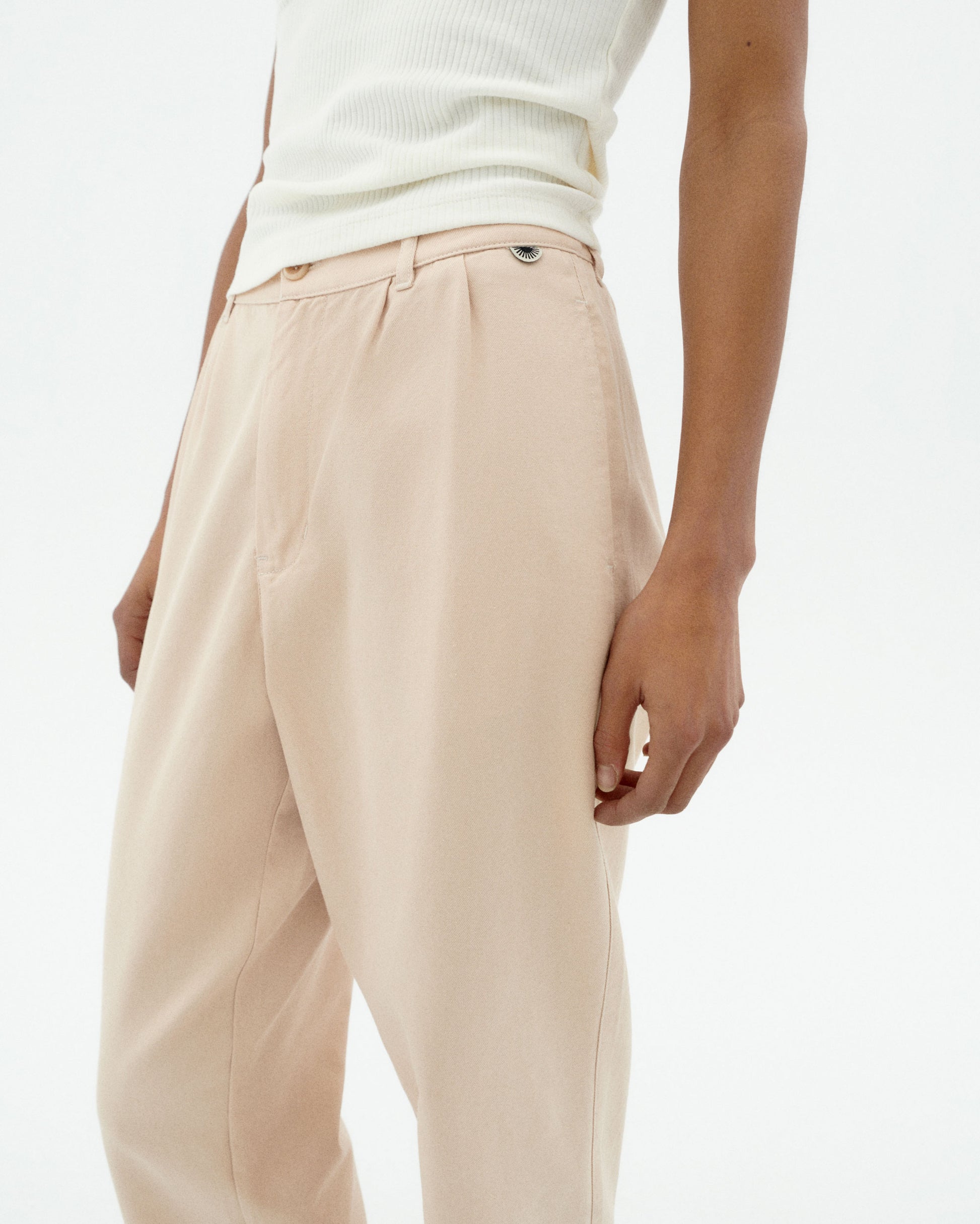 Pantalón crudo hemp Rina sostenible-3