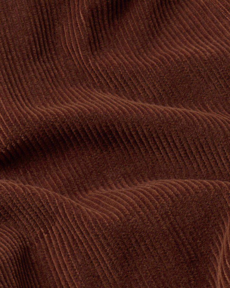 Pantalón marrón pana Theresa sostenible-5