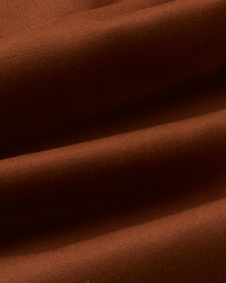 Pantalón marrón hemp Rina sostenible -silueta2