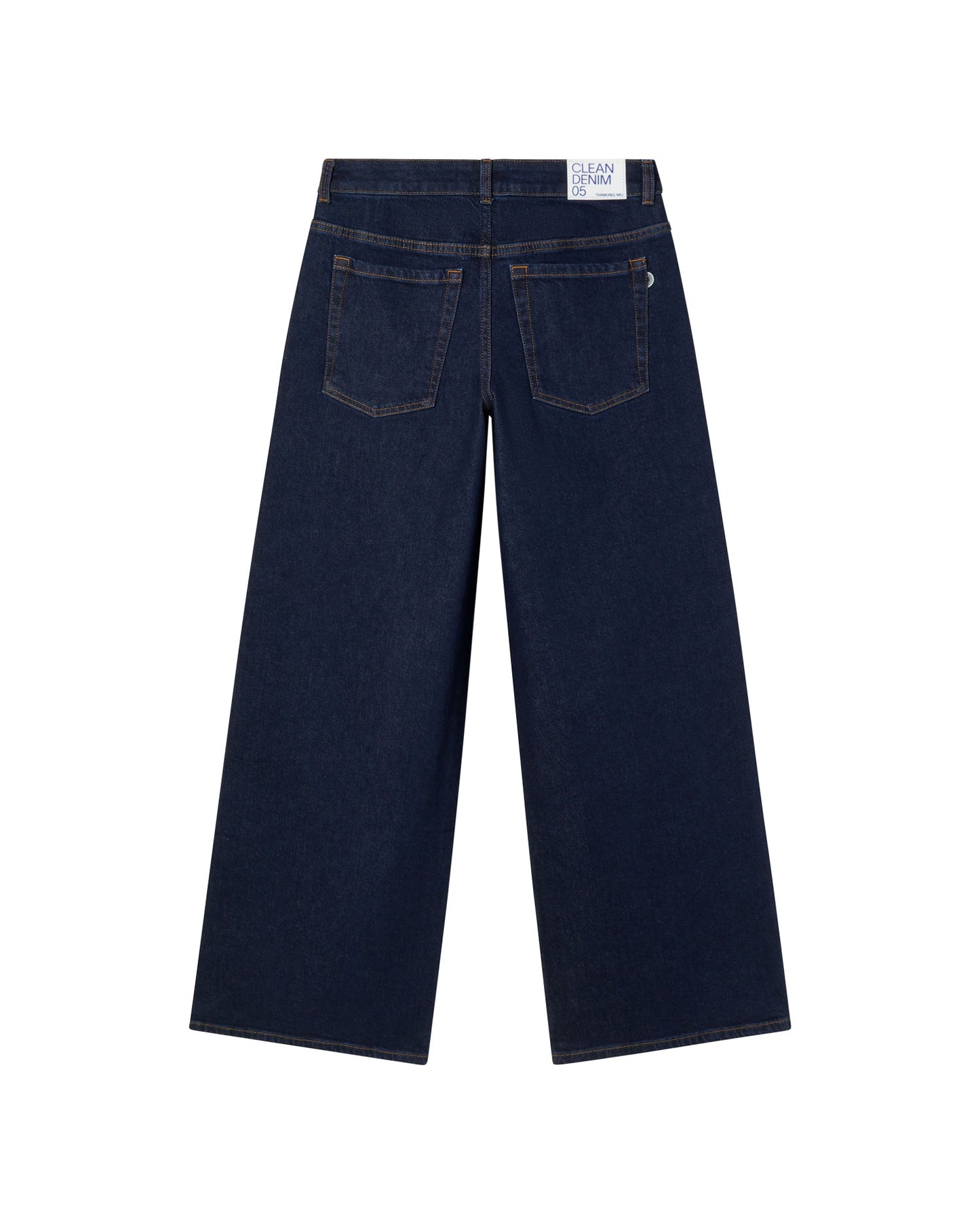 Pantalón Denim Medium Wash Hedda sotenible  - silueta 2