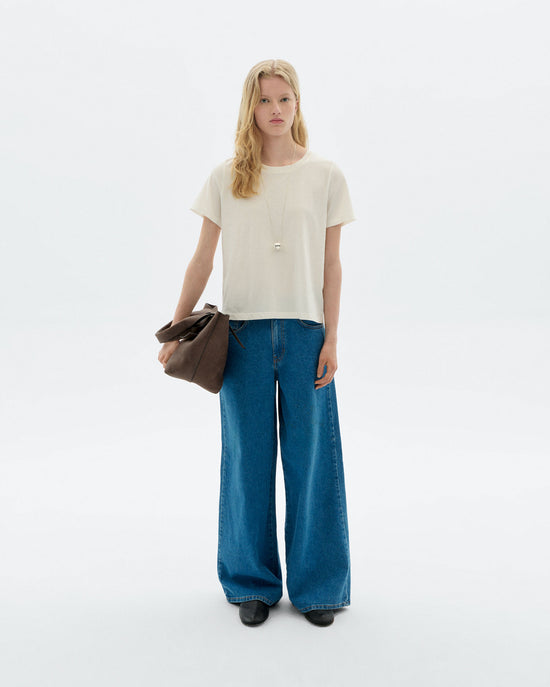 Jeans wide leg classic blue Hedda sostenible - 2