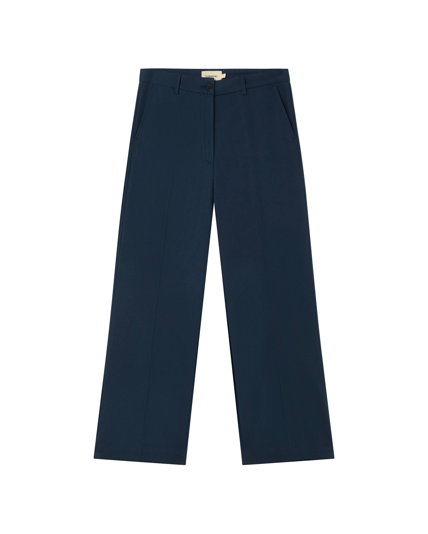 Pantalón azul oscuro Hermione sostenible - silueta 1