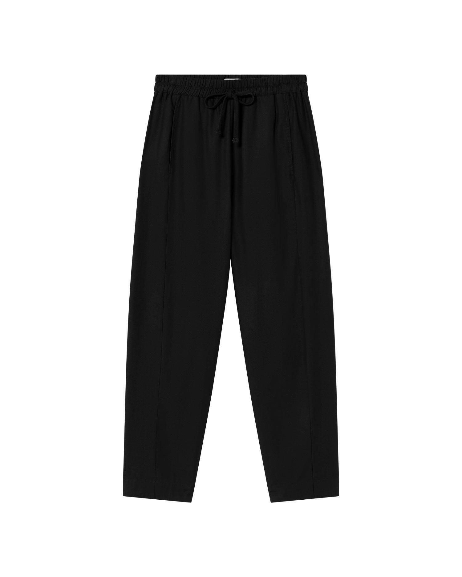 Pantalón negro Esther sostenible - silueta 1