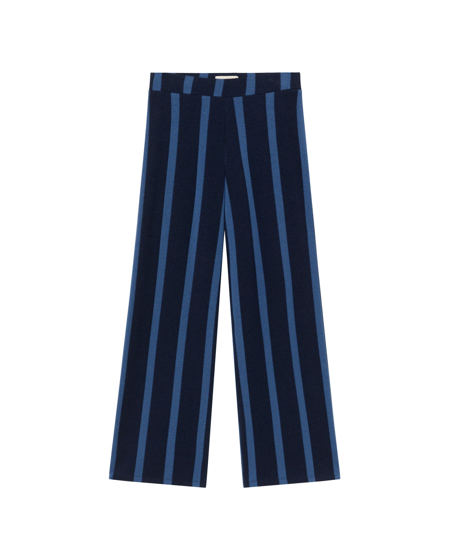 Pantalón navy rayas Betty sostenible - silueta 1