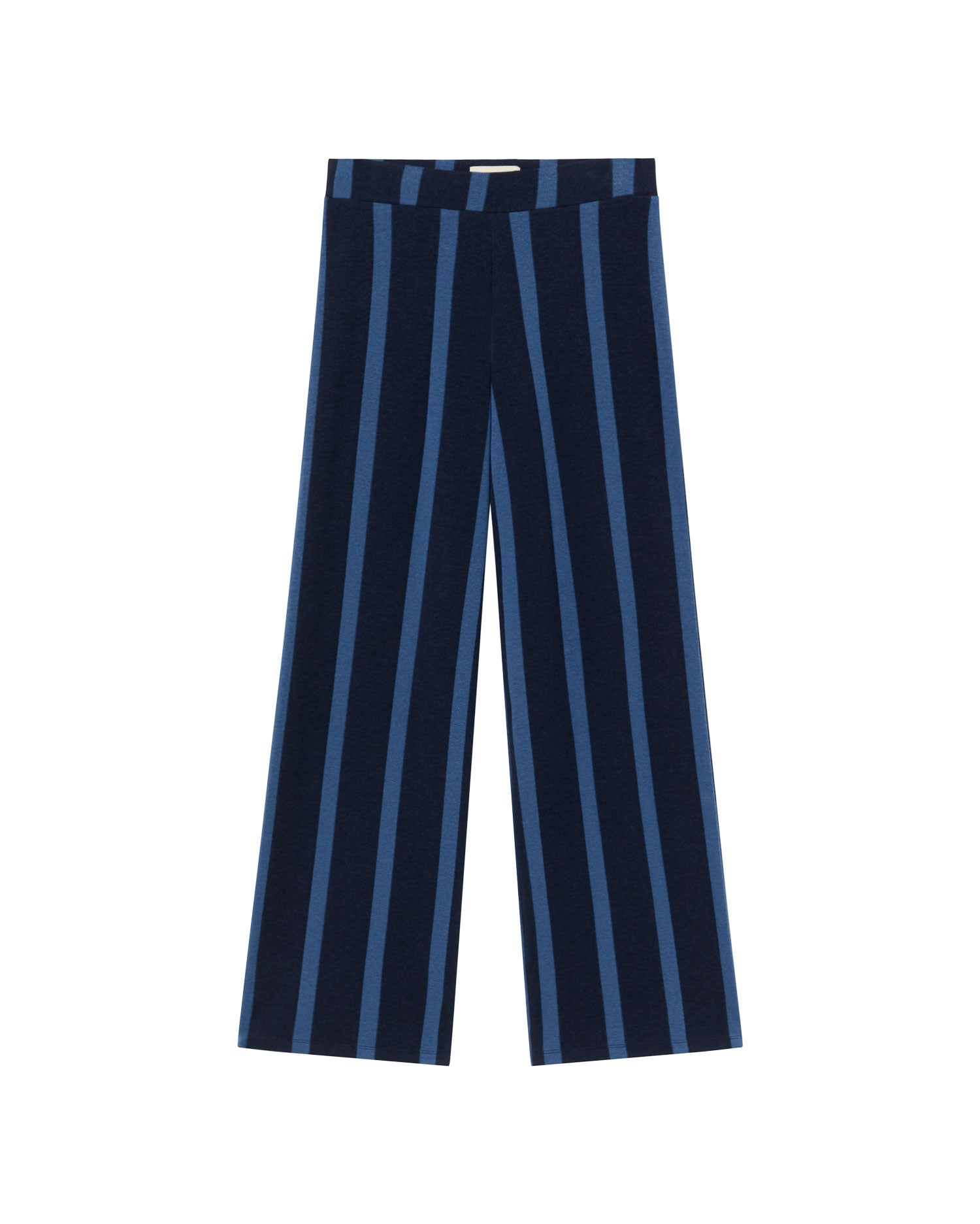 Pantalón navy rayas Betty sostenible - silueta 1