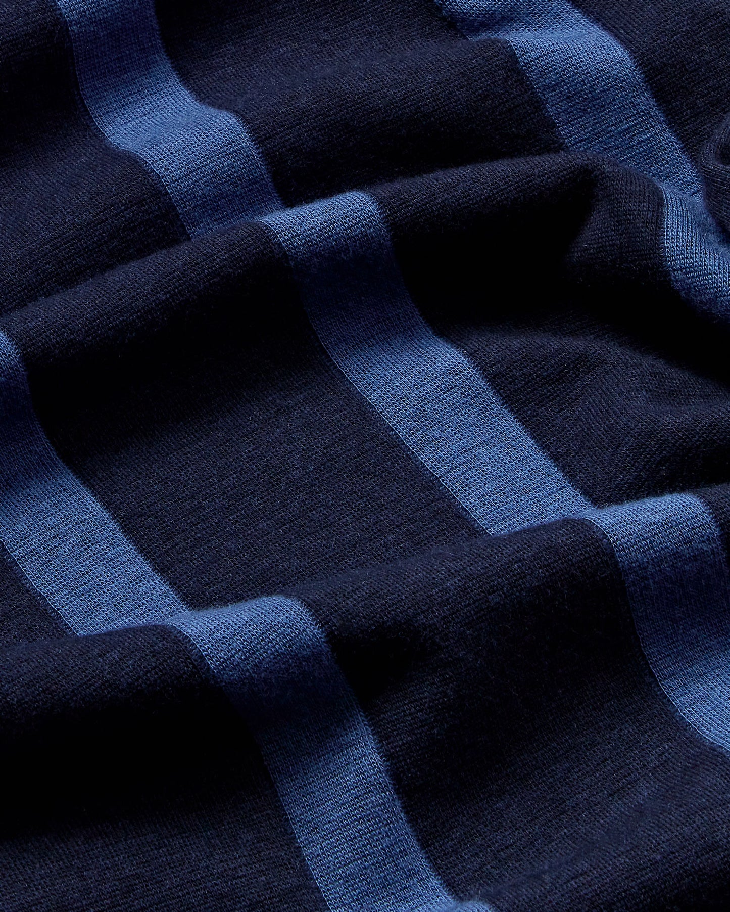 Pantalón navy rayas Betty sostenible - silueta 2