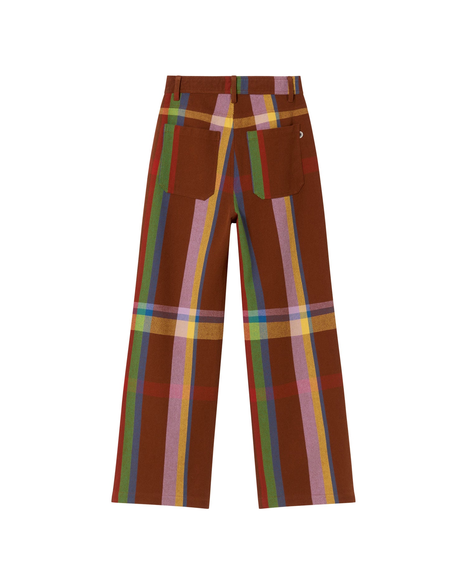 Pantalón marrón charlie blanket Coral sostenible - silueta 2