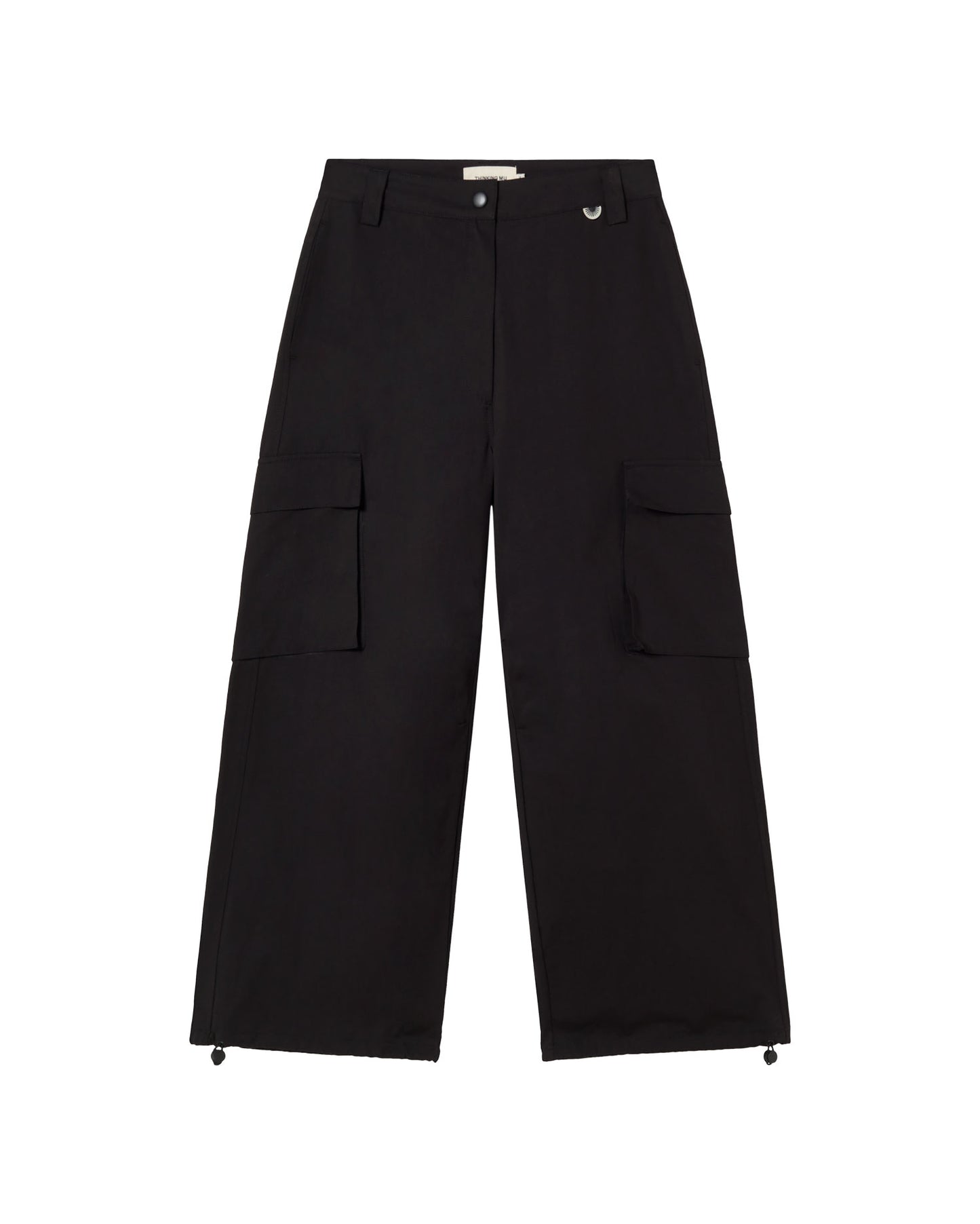 Pantalón negro Val sostenible - silueta 1