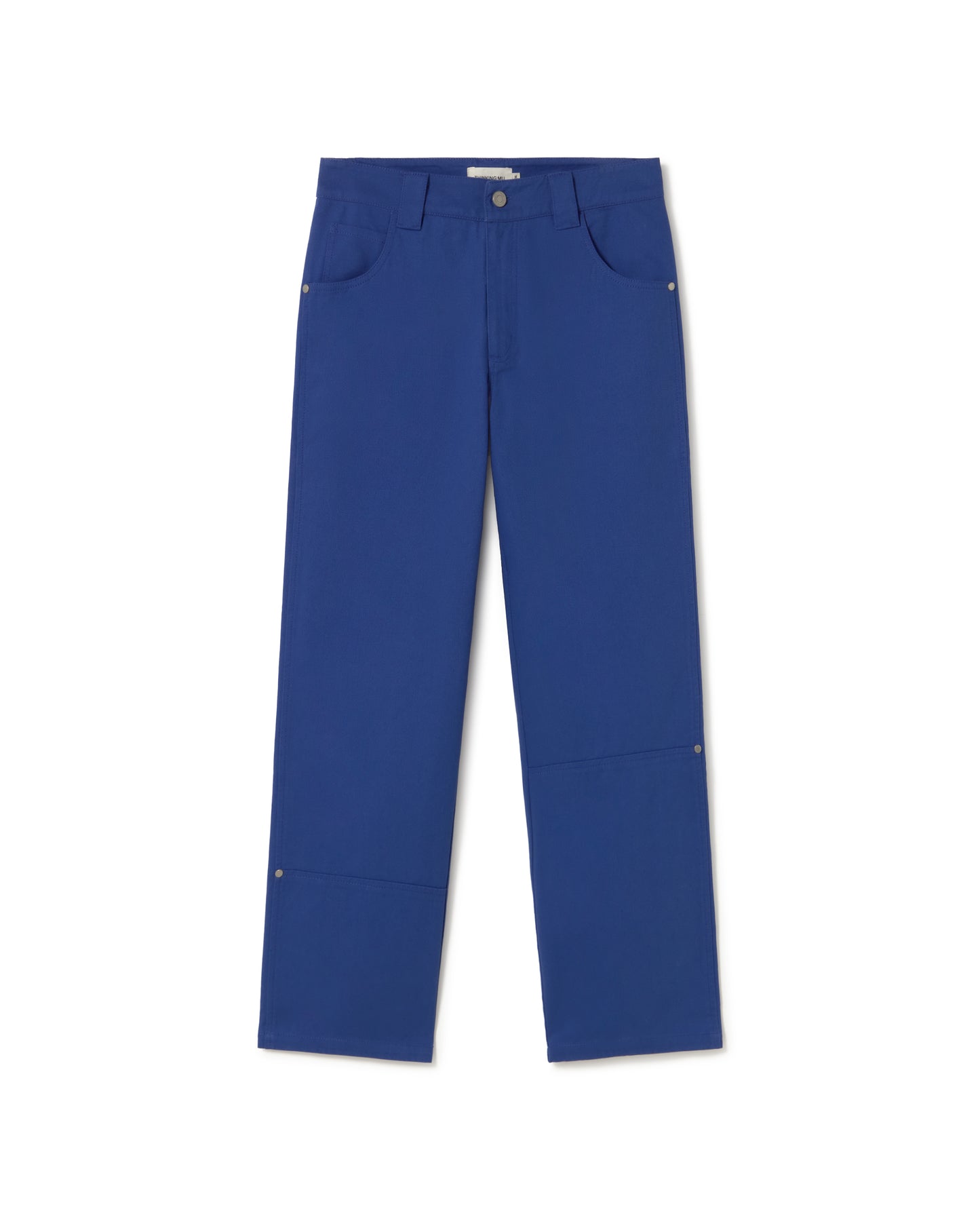 Pantalón azul Perle sostenible - silueta 1