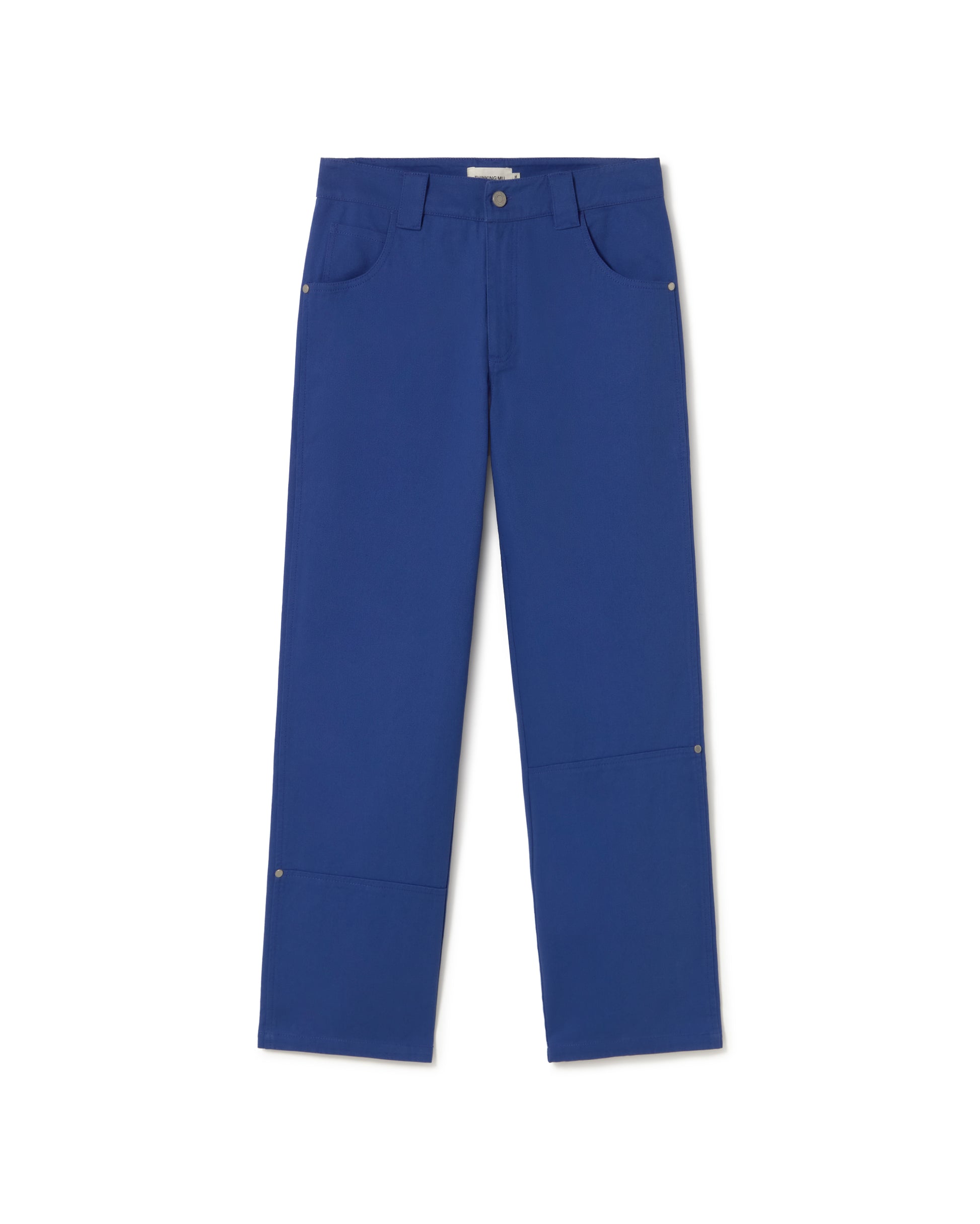 Pantalón azul Perle sostenible - silueta 1