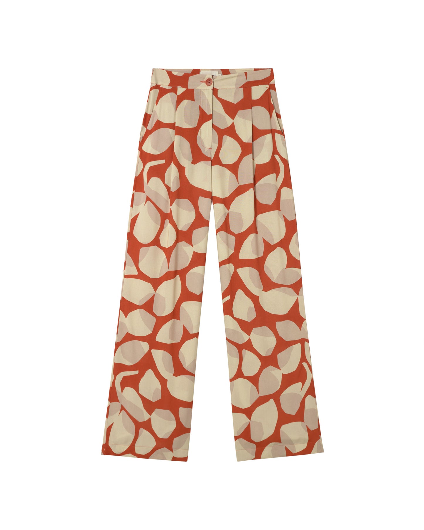 Pantalón multicolor leaf light Manolita sostenible - silueta 3