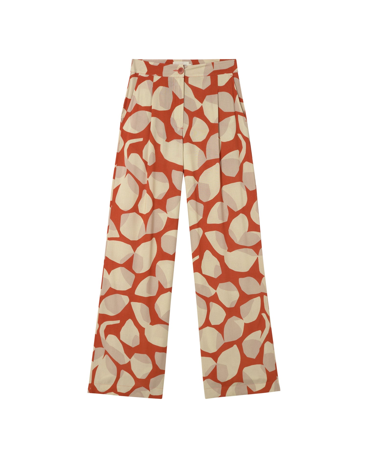 Pantalón multicolor leaf light Manolita sostenible - silueta 3