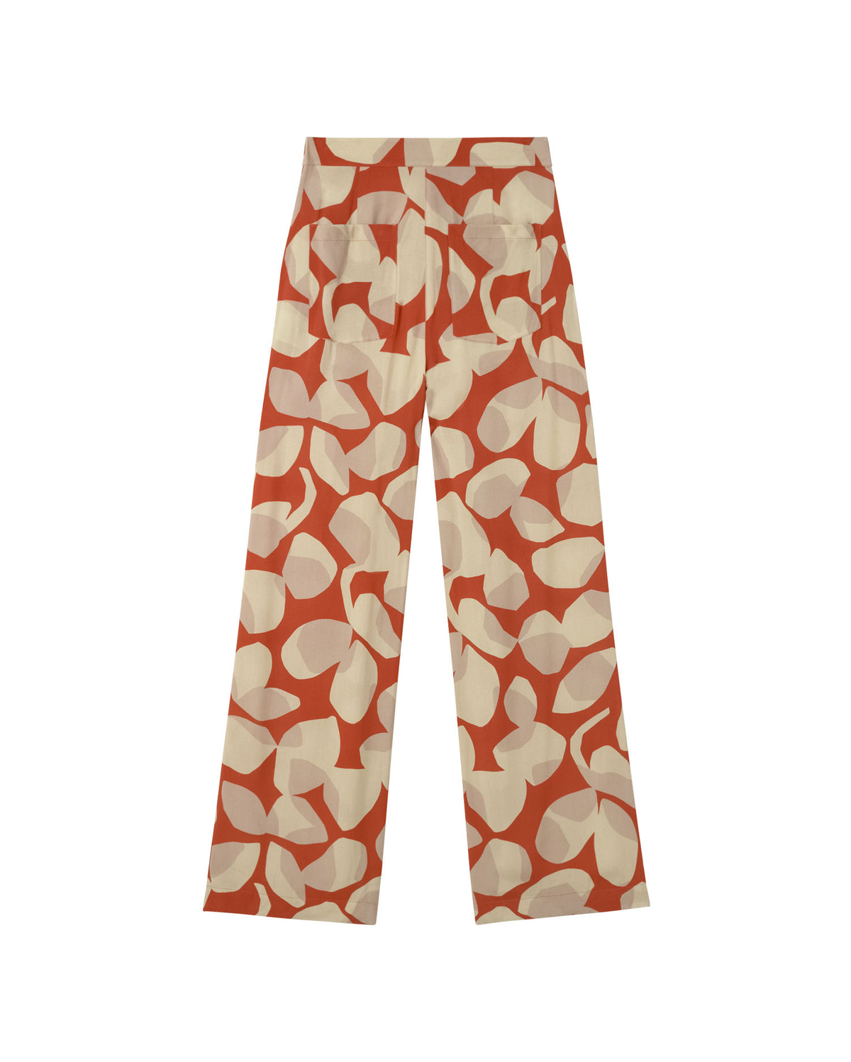 Pantalón multicolor leaf light Manolita sostenible - silueta 1