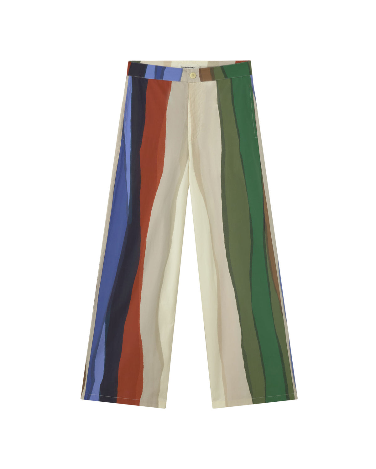 Pantalón river multicolor Karina sostenible - silueta 3