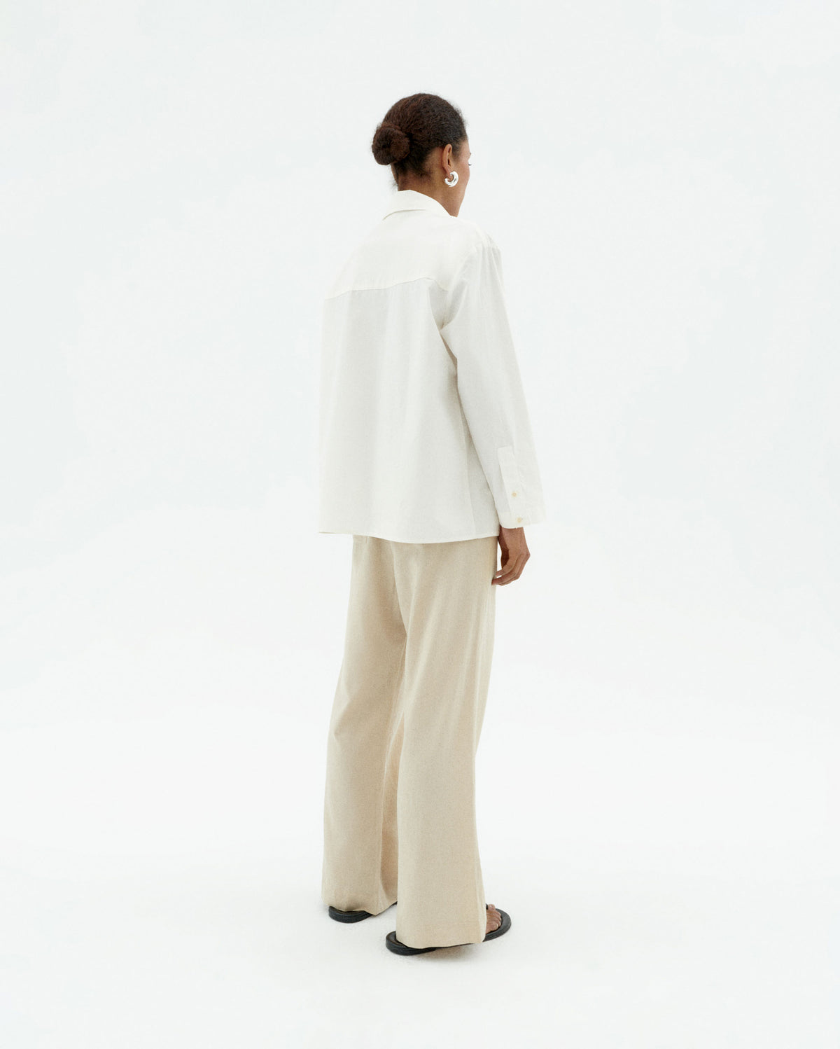 Pantalón crudo marygold Brigitte sostenible-4