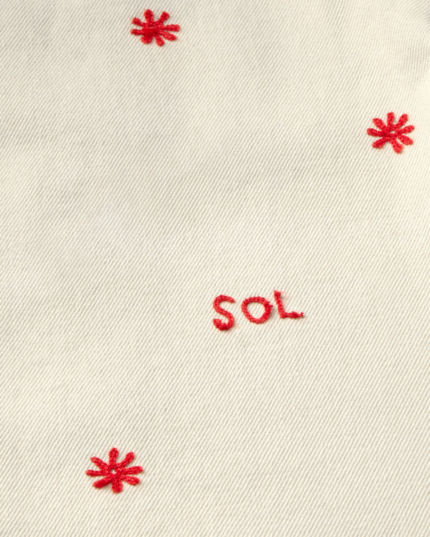 Pantalón crudo sol chain Hedda sostenible - silueta 2