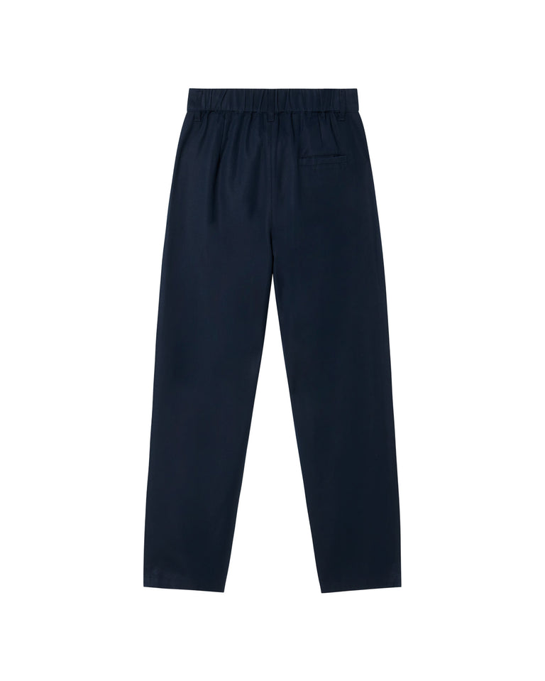 Pantalón navy hemp Rina sostenible-silueta-2