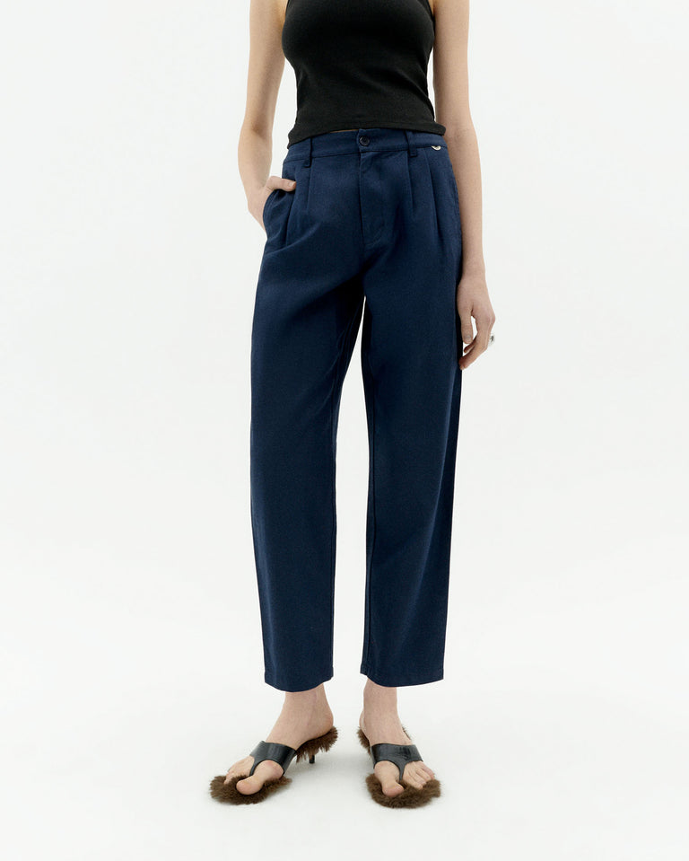 Pantalón navy hemp Rina sostenible-1