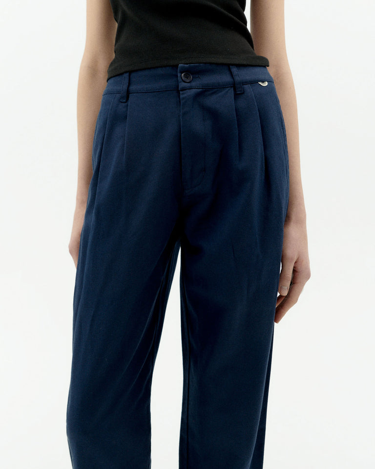 Pantalón navy hemp Rina sostenible-3