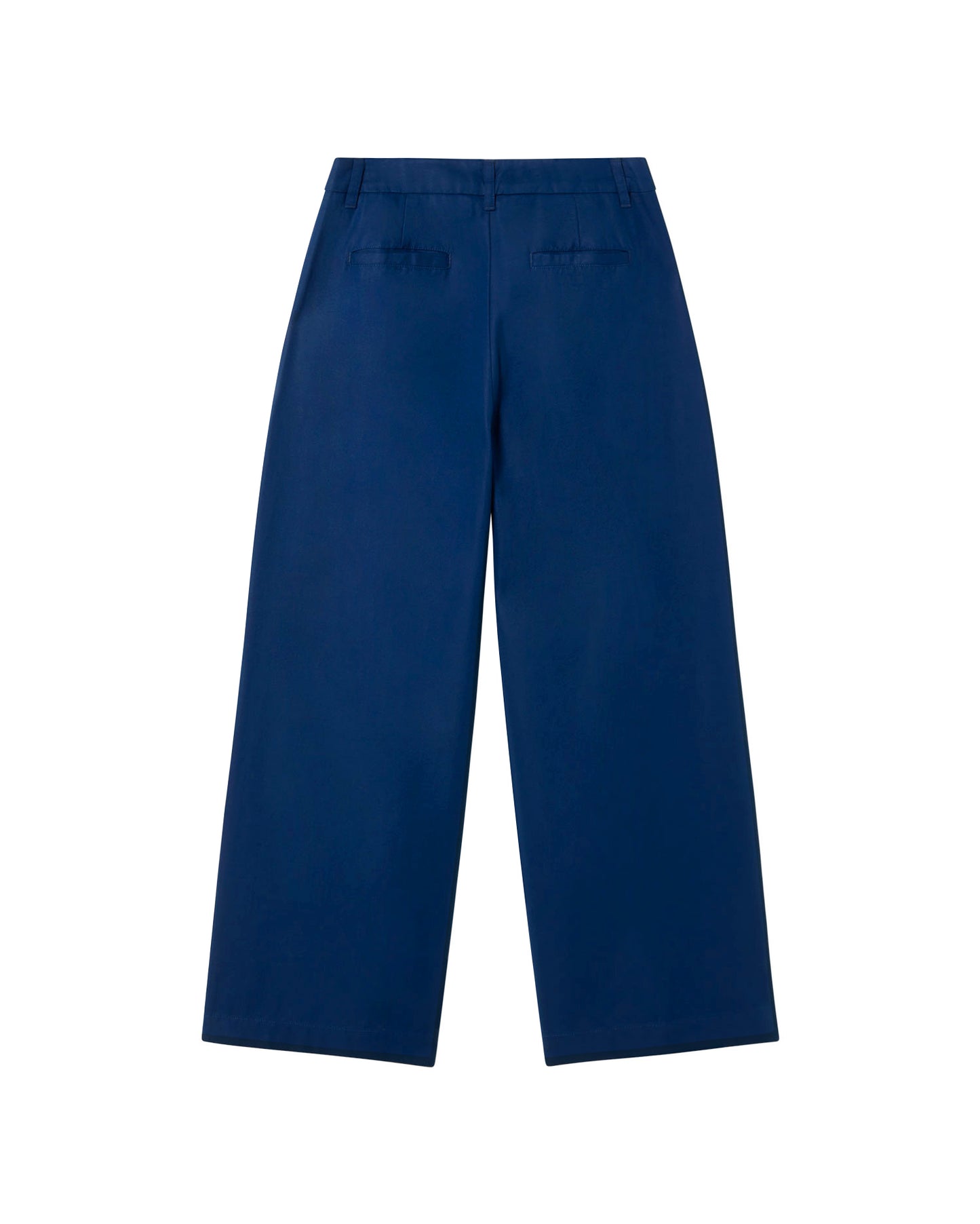 Pantalón azul hemp Pat sostenible - silueta 2