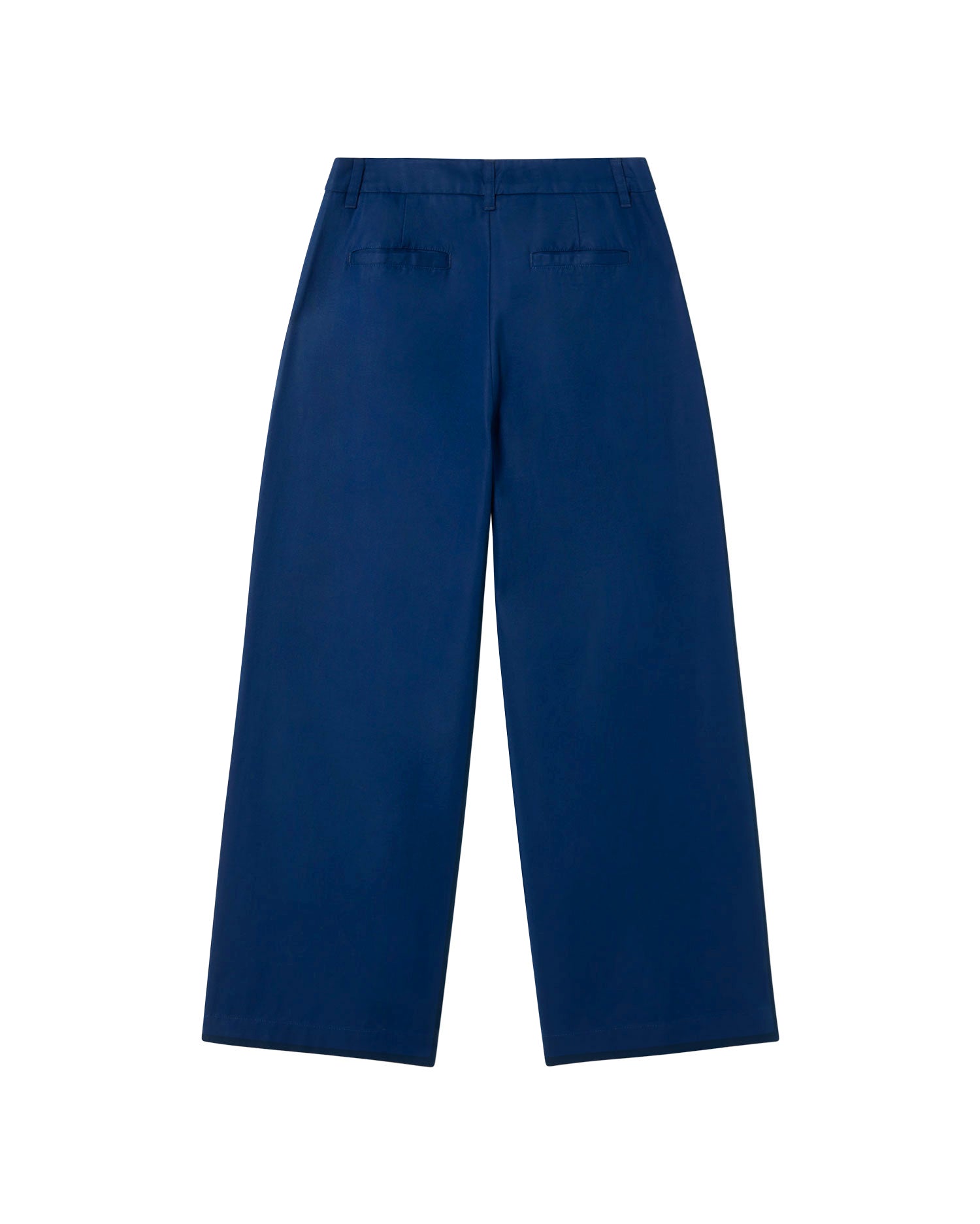 Pantalón azul hemp Pat sostenible - silueta 2