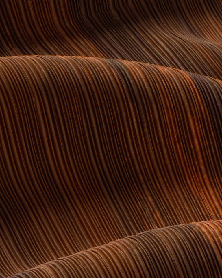 Pantalón relaxed plisado naranja Maro sostenible silueta - 2