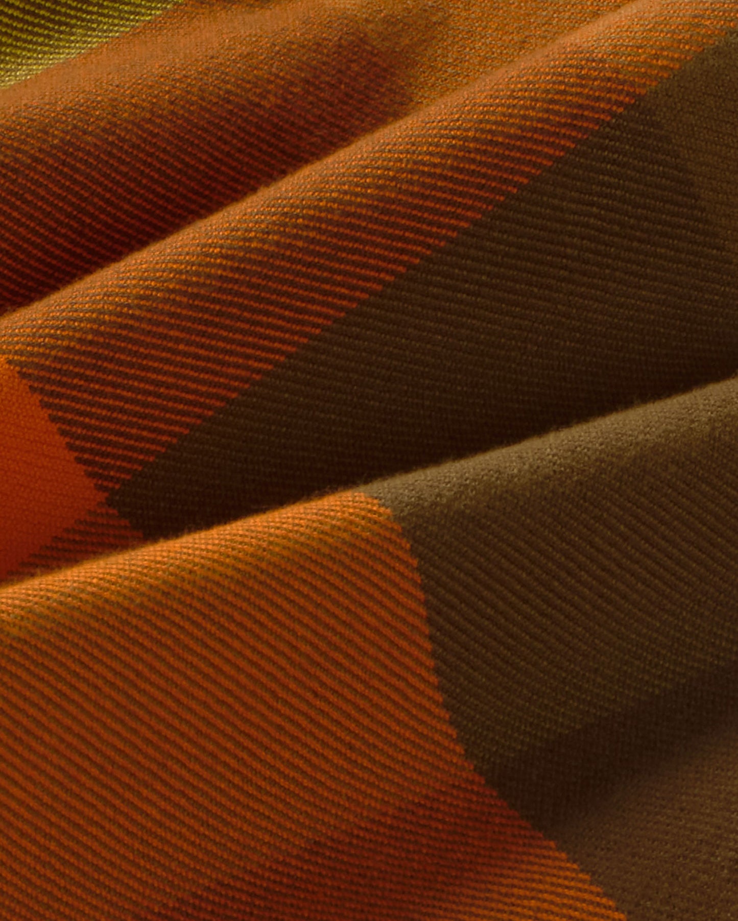 Pantalón recto marrón cuadros Hermione sostenible silueta - 2