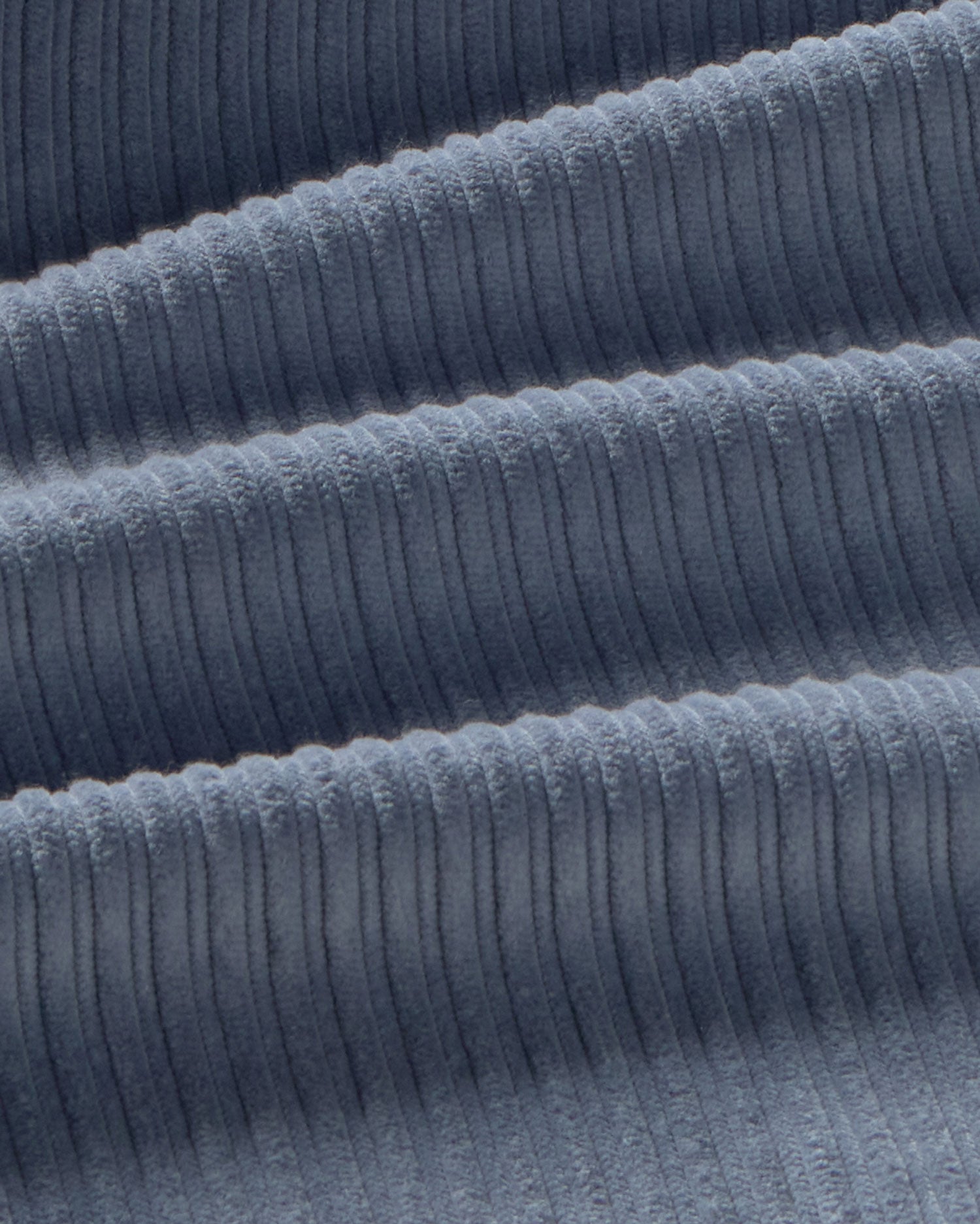 Pantalón tiro alto pana azul Karina sostenible silueta - 2