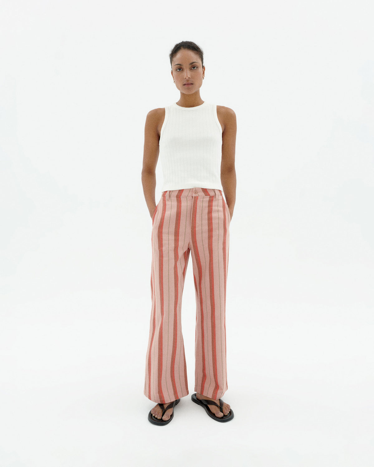 Pantalón multicolor Karina sostenible-2