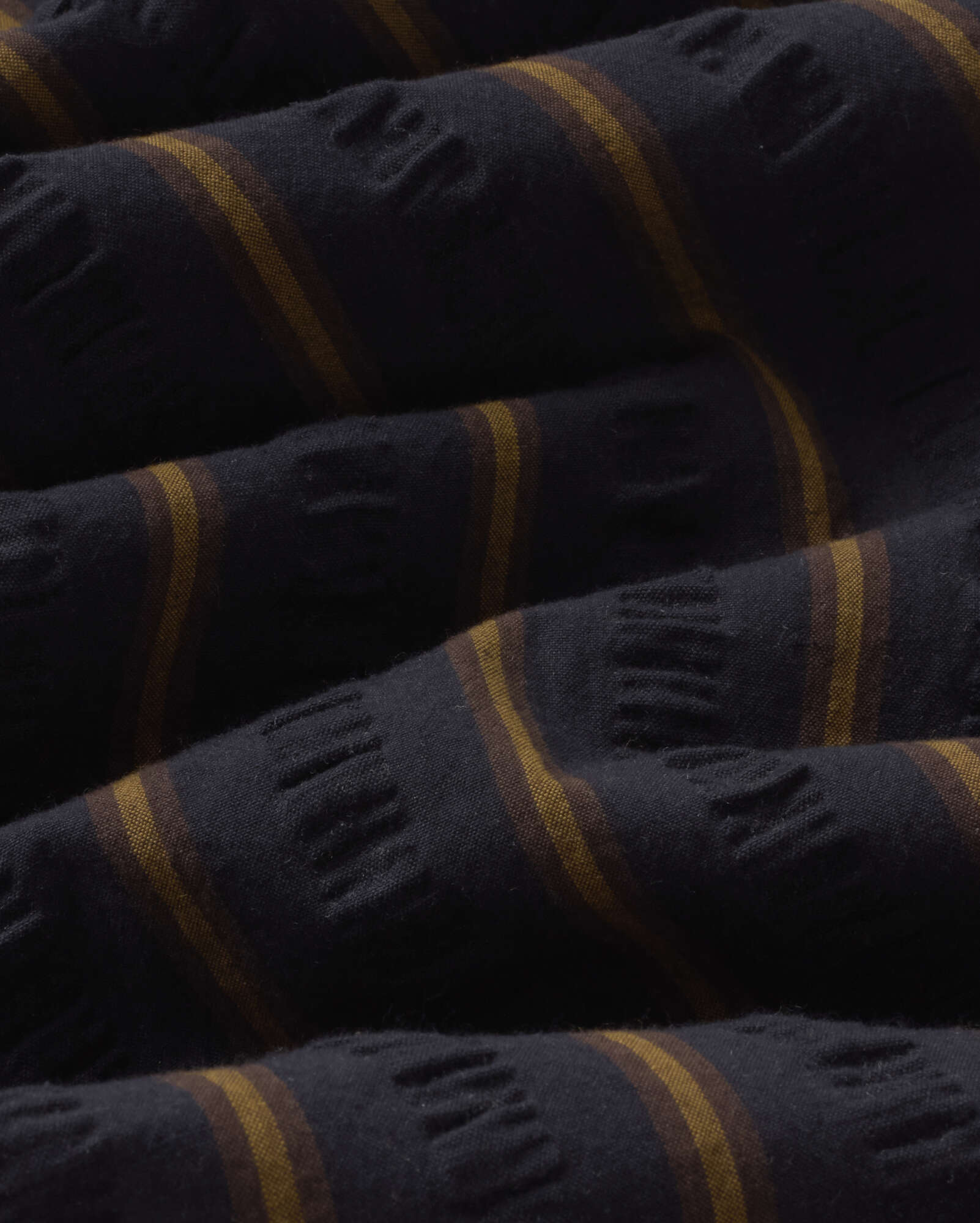 Pantalón recto seersucker rayas Serena sostenible silueta - 2