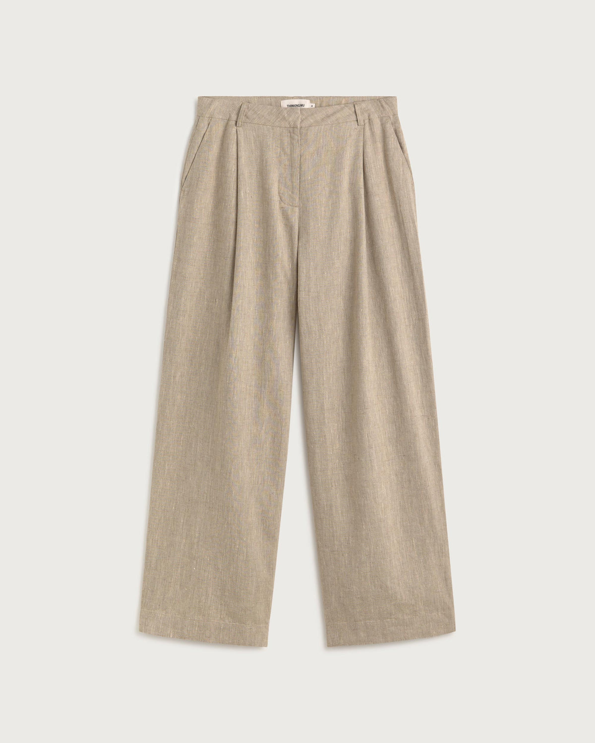 Pantalón wide leg hemp Patti sostenible silueta - 1