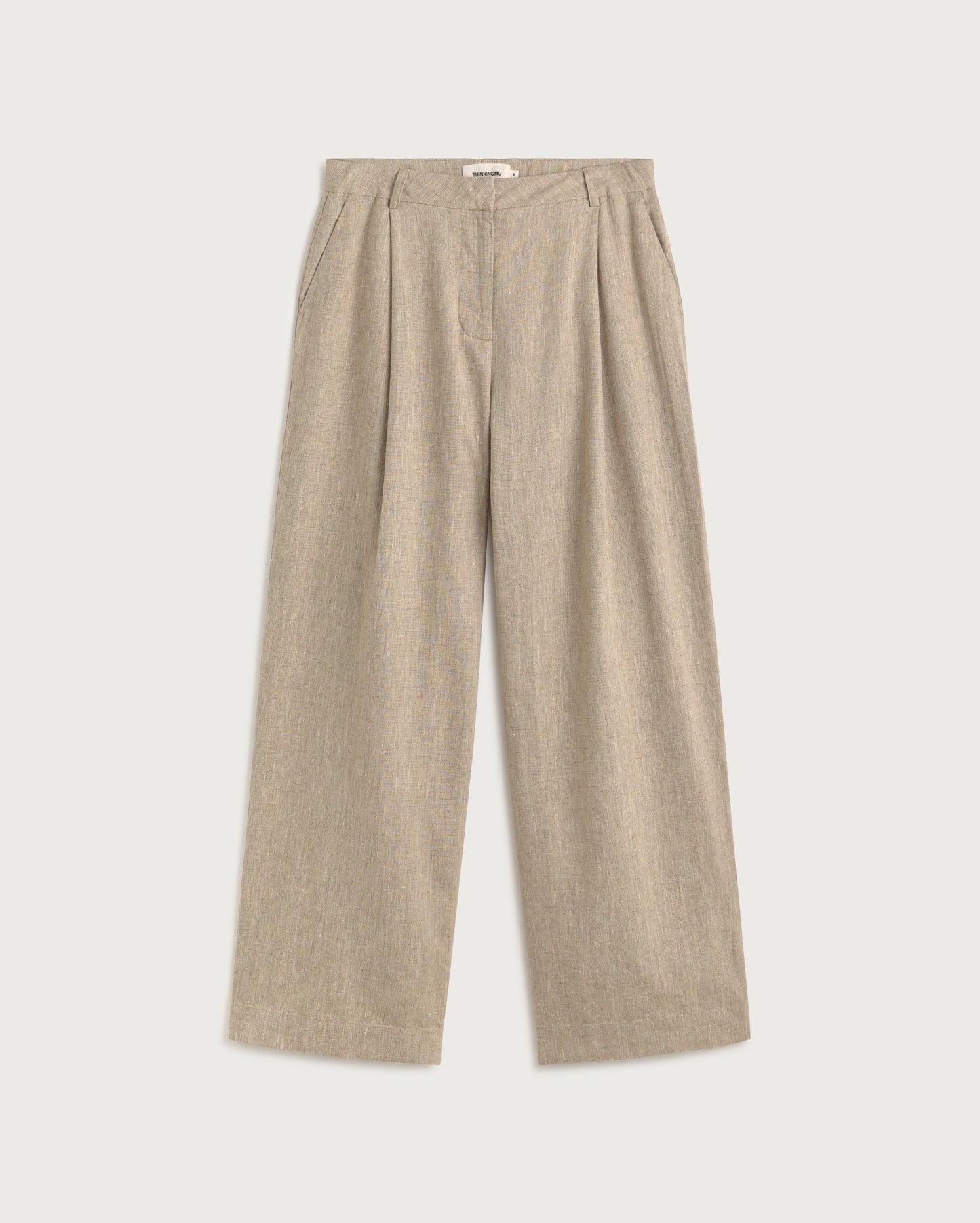 Pantalón wide leg hemp Patti sostenible silueta - 1