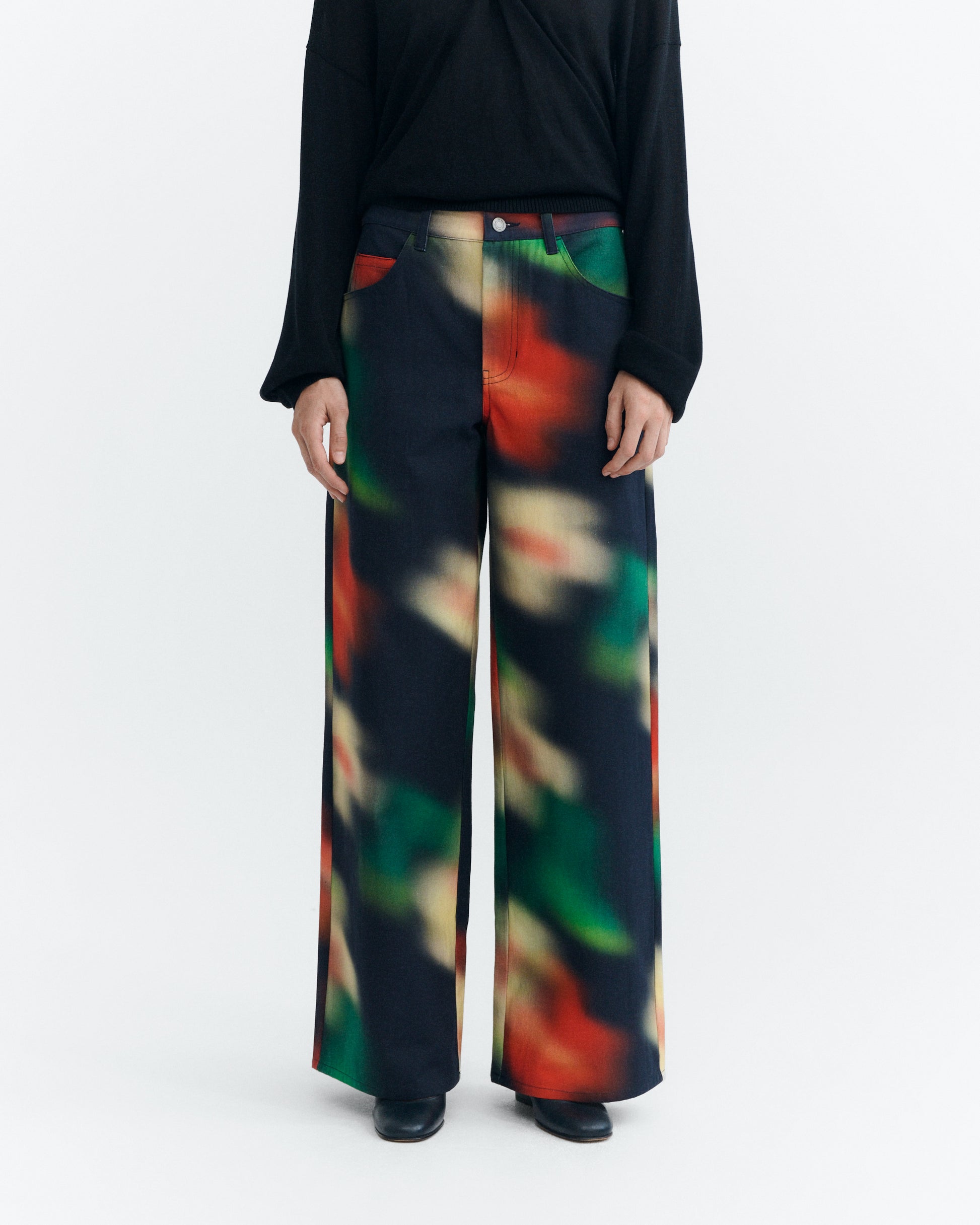 Pantalón wide leg bloom Hedda sostenible - 2