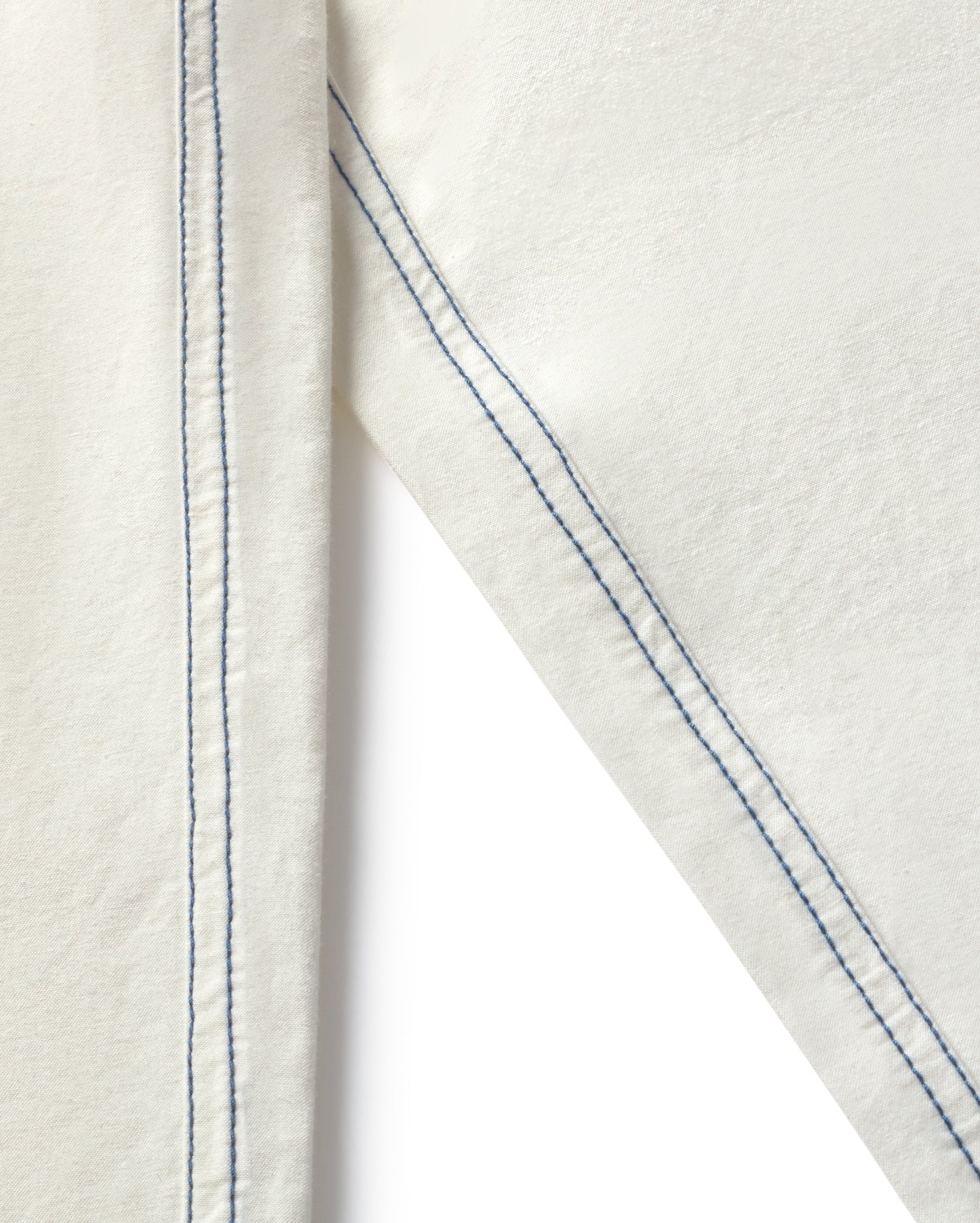 Pantalón barrel blanco Marissa sostenible silueta - 4