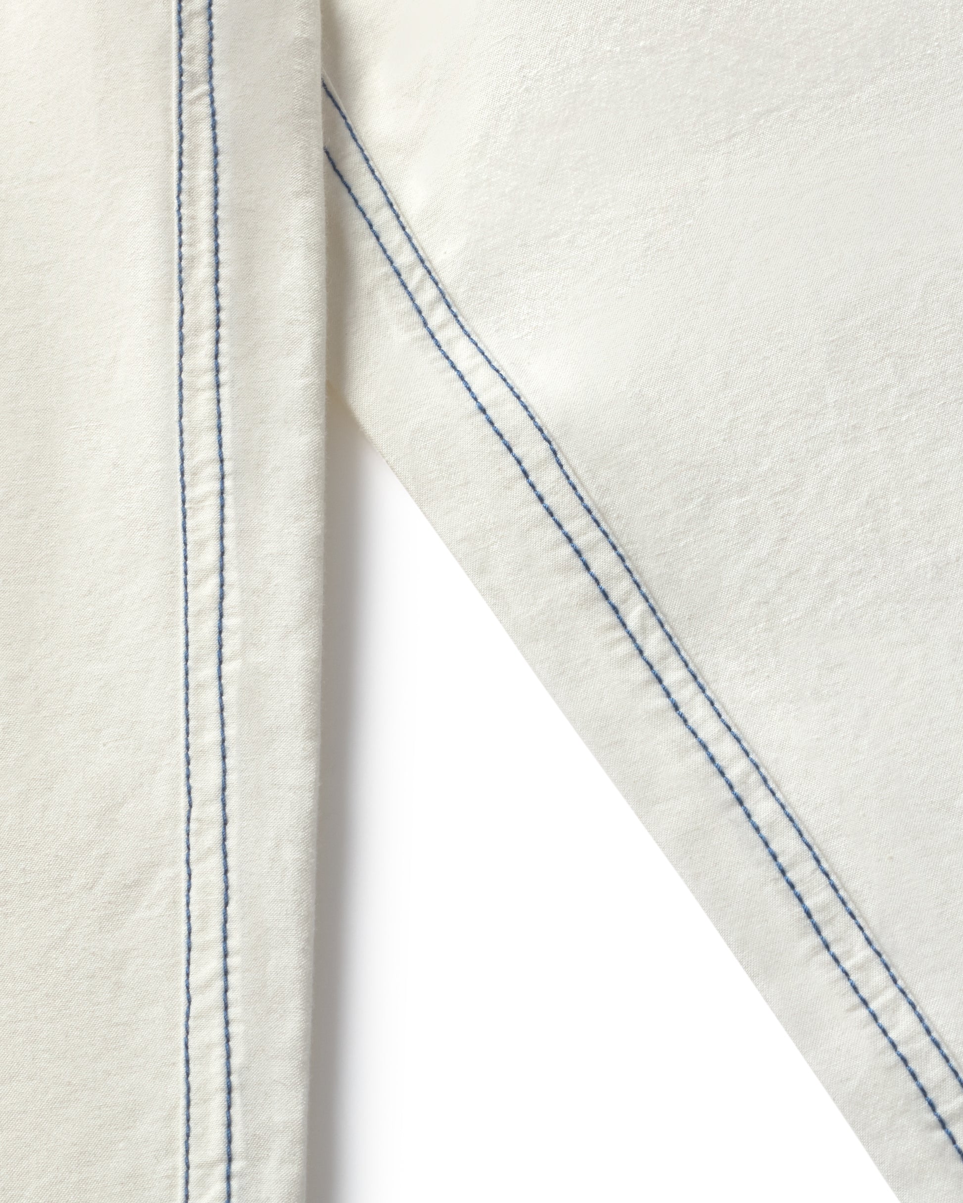 Pantalón barrel blanco Marissa sostenible silueta - 4