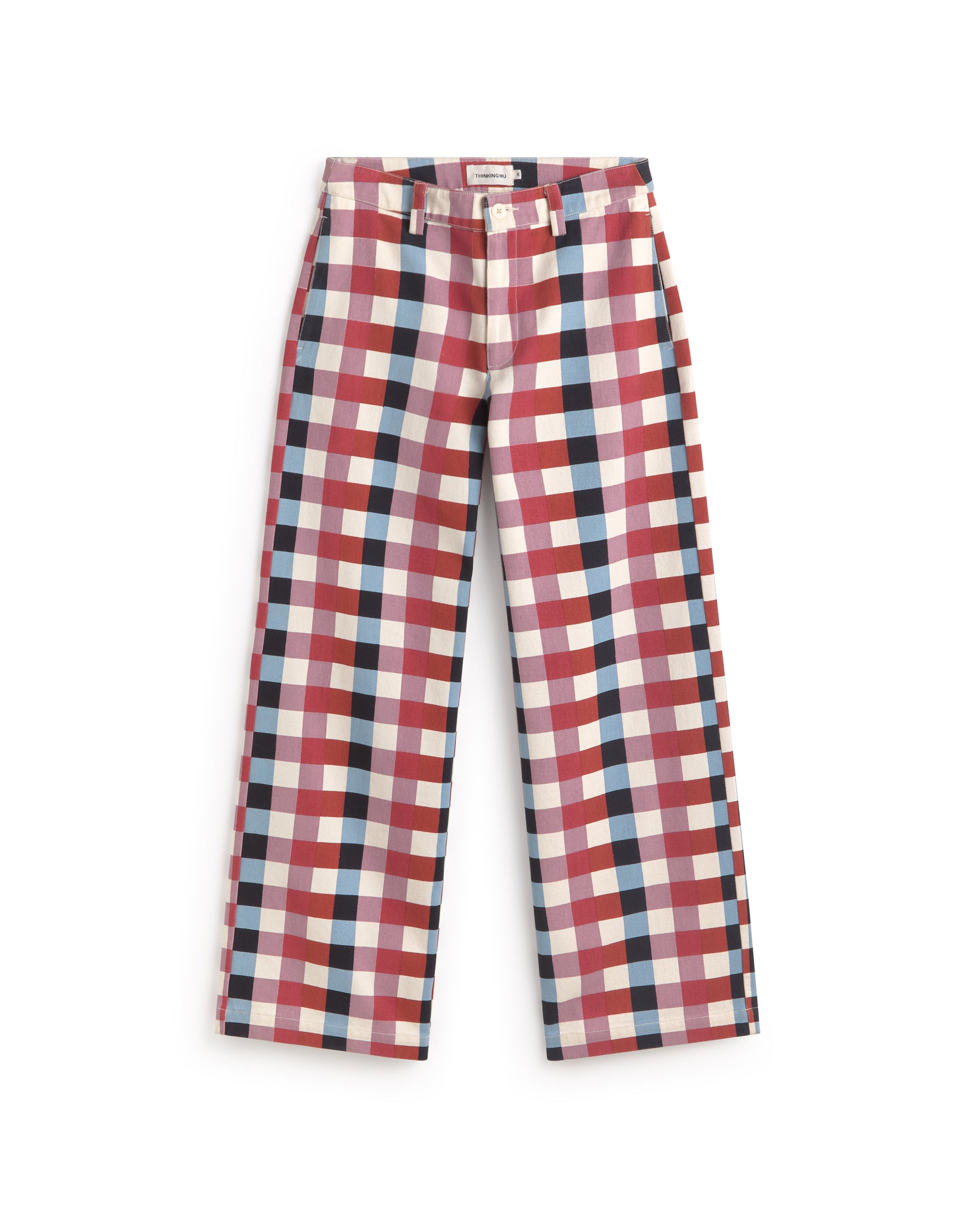 Pantalón recto cuadros cheshire Serena sostenible silueta - 1