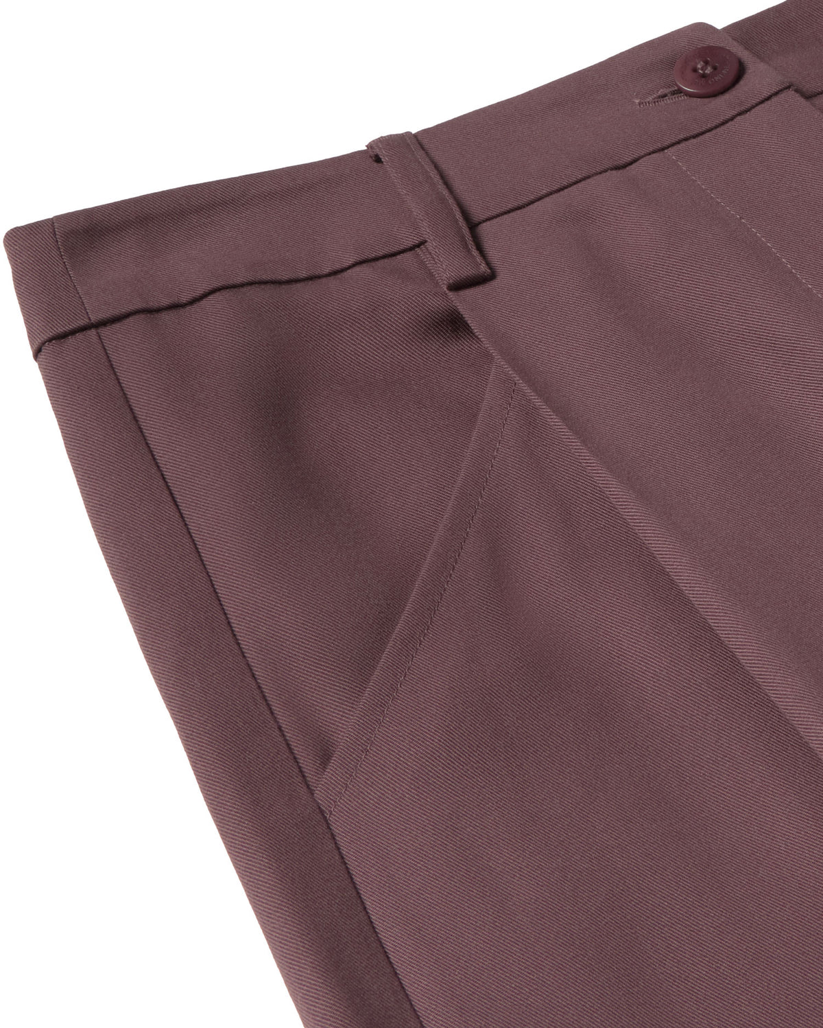 Pantalón wide leg pinza rojo Molly sostenible silueta - 3