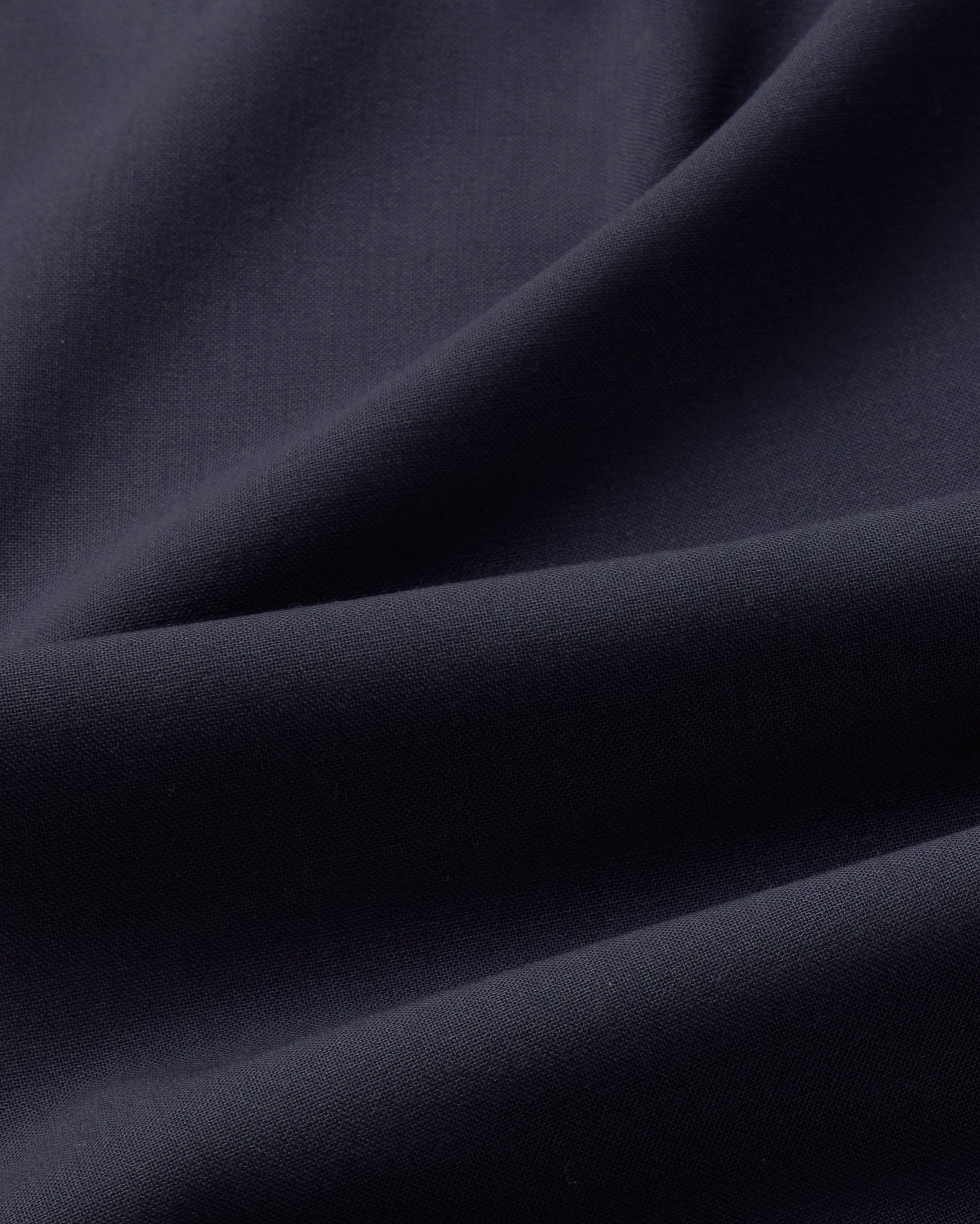 Pantalón wide leg lana fría navy Pat sostenible silueta - 2