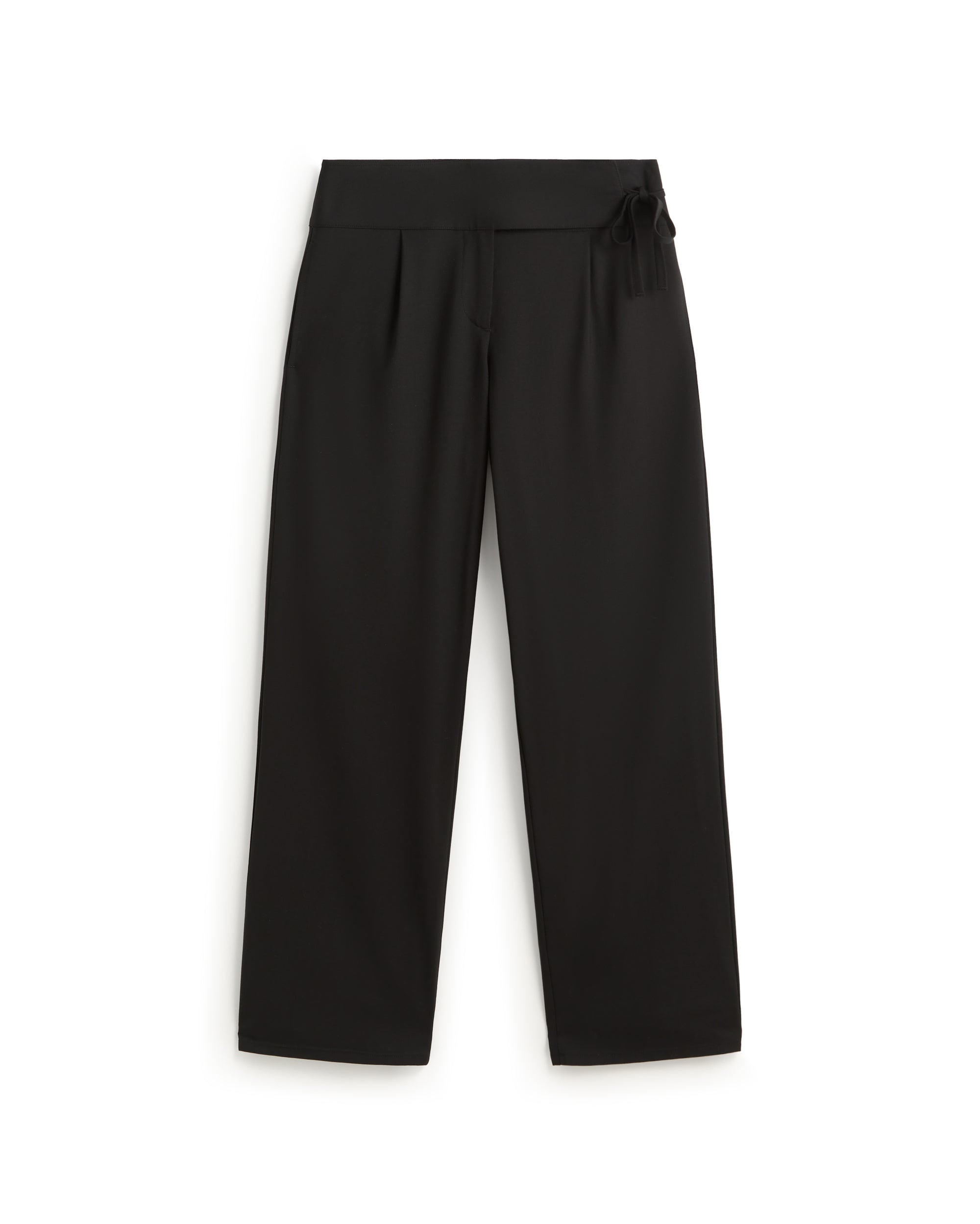 Pantalón recto lana fría Yuri sostenible silueta - 1