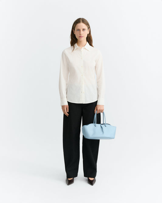 Pantalón barrel negro Marissa sostenible - 1
