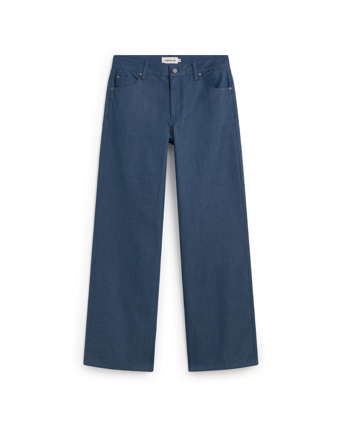 Jeans tiro bajo tinte natural  indigo Kettan sostenible silueta - 1